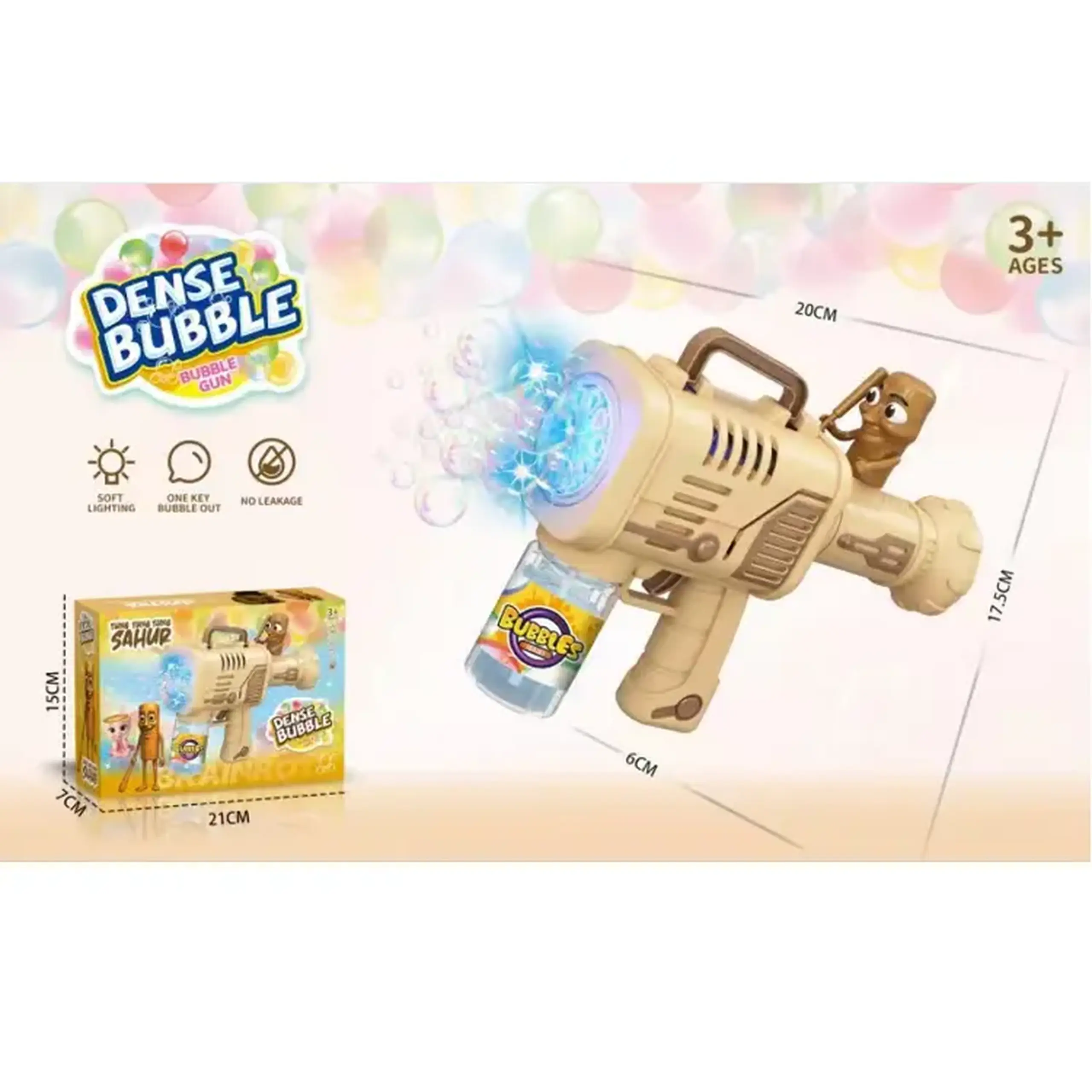 Pistol cu bule de sapun
