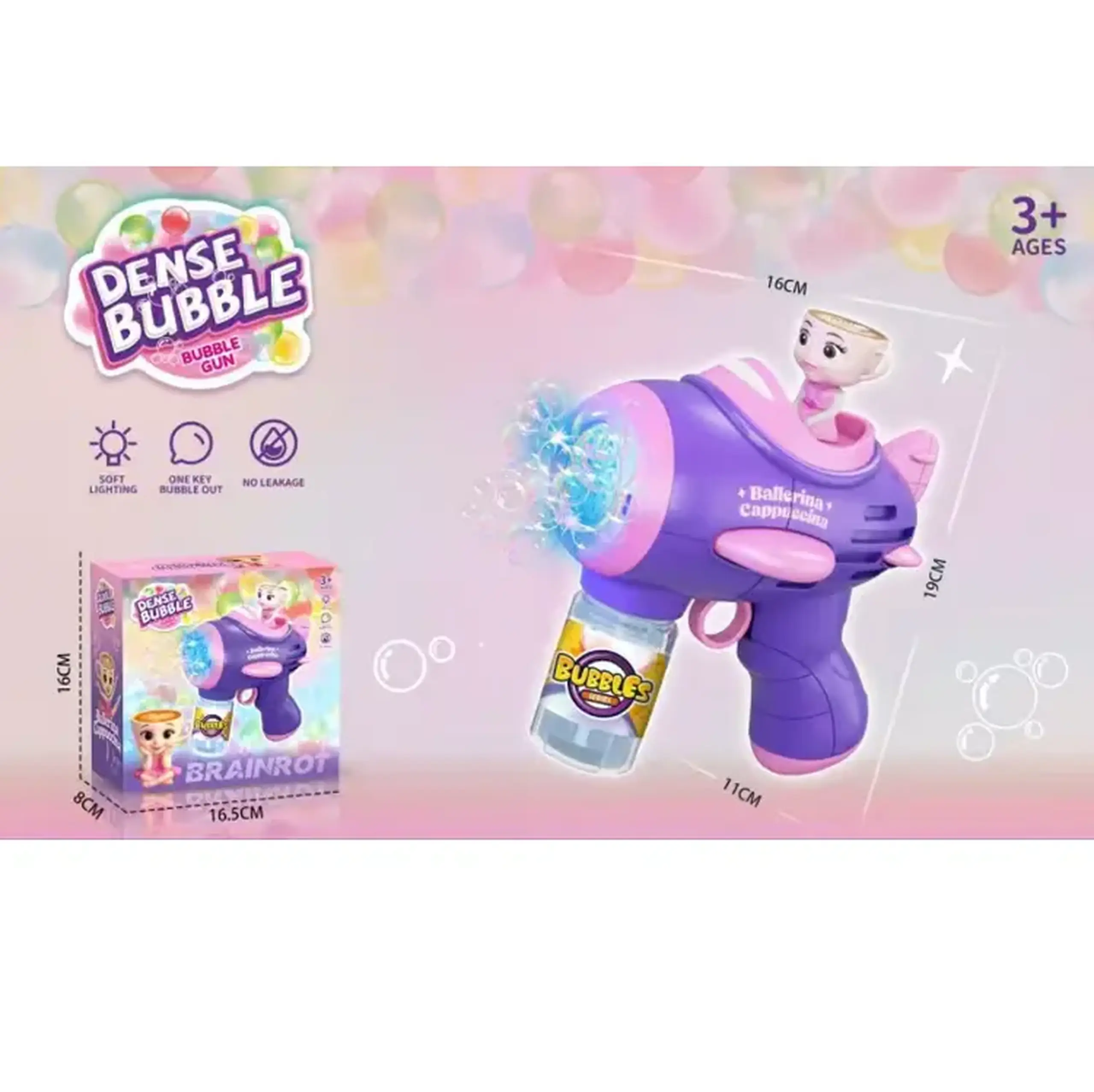 Pistol cu bule de sapun