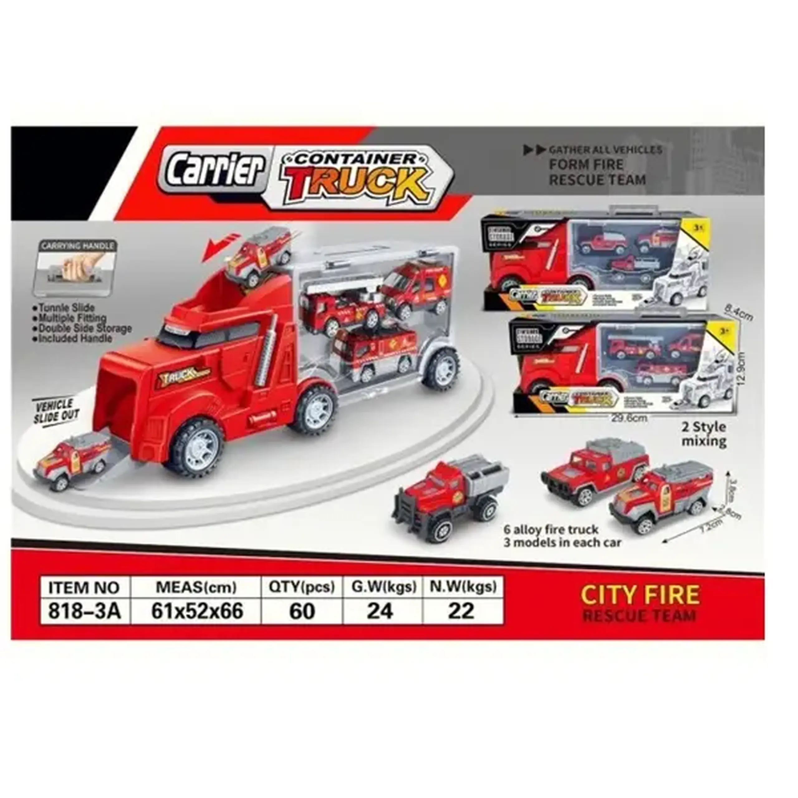 Set truck cu masini