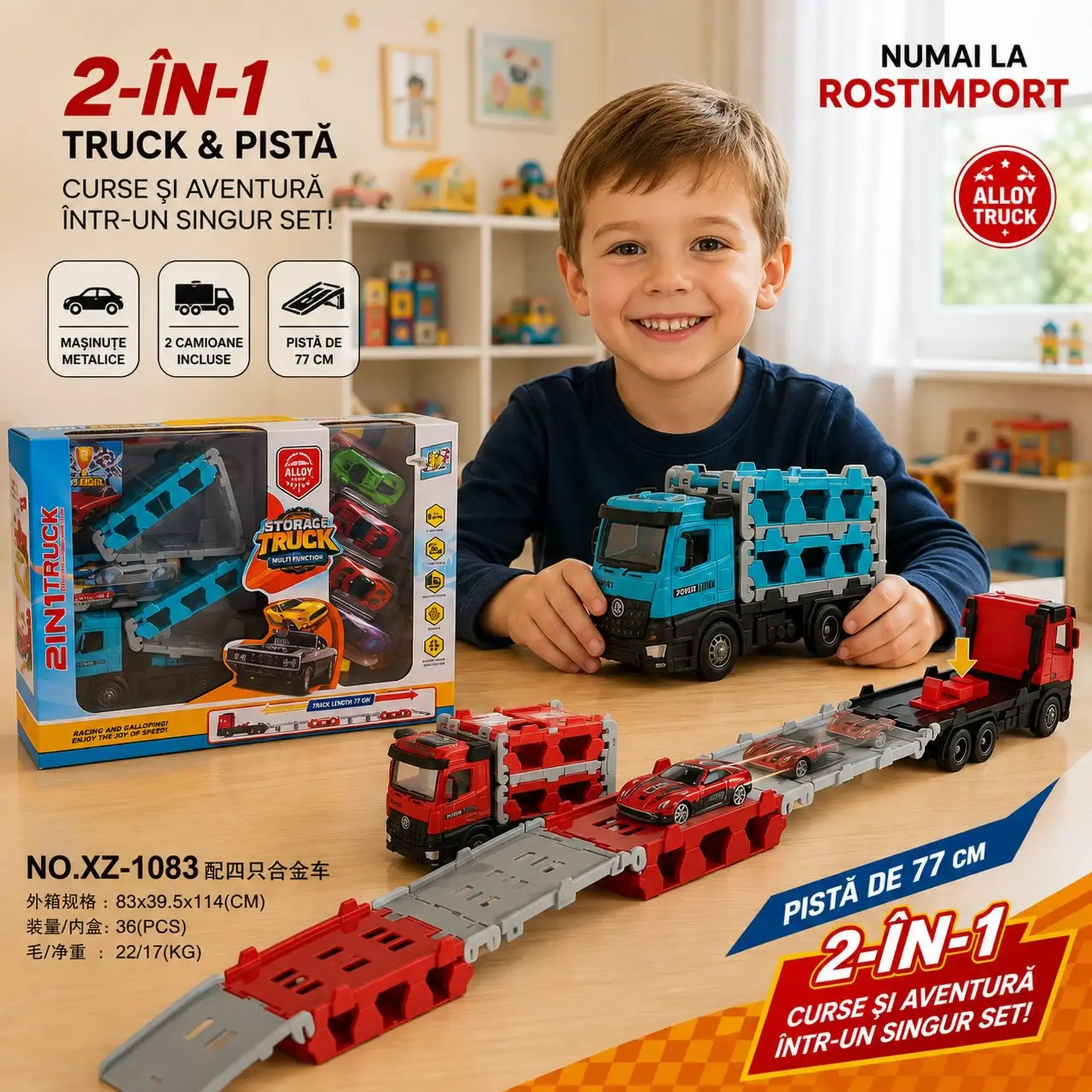Set truc cu masini