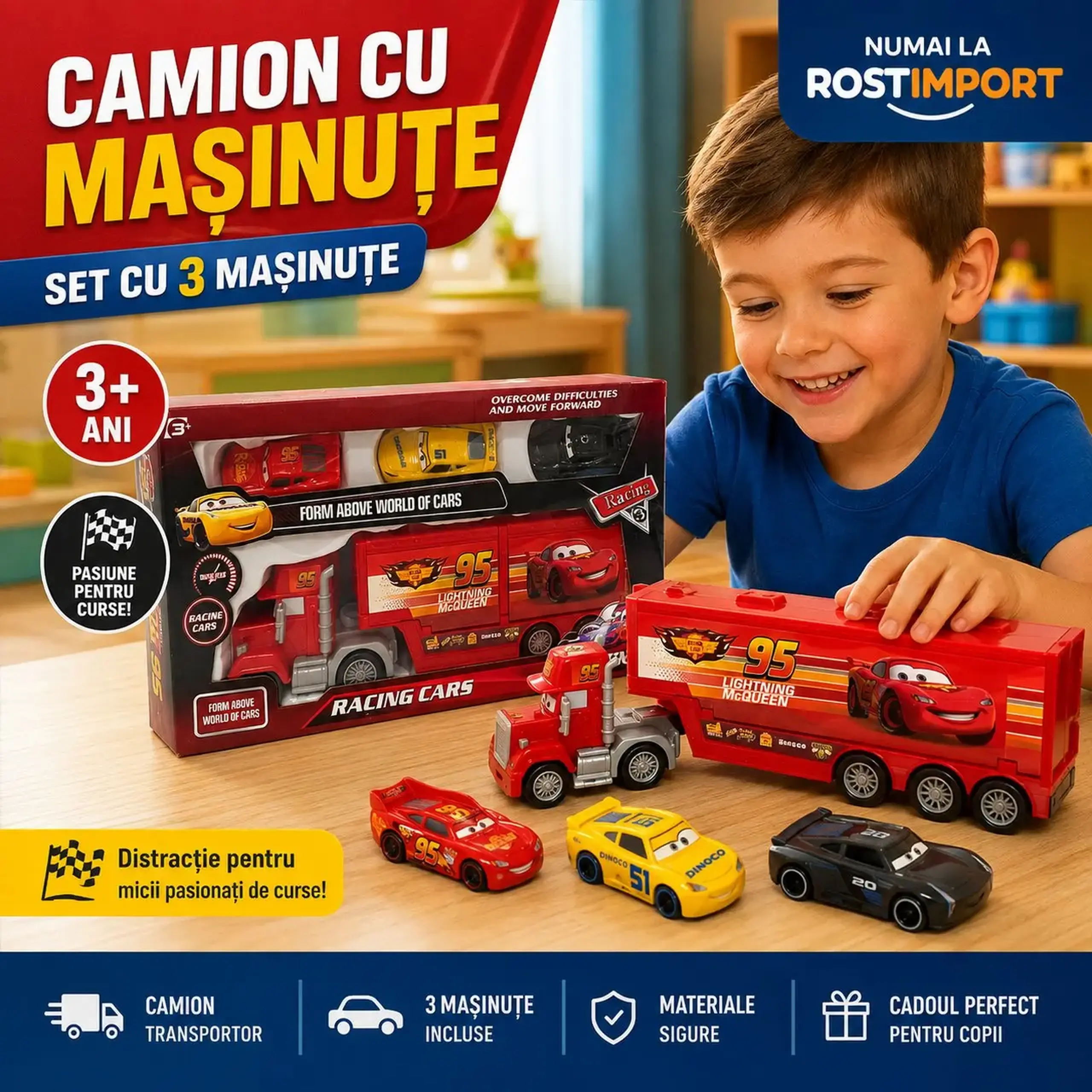 Set trac cu masini