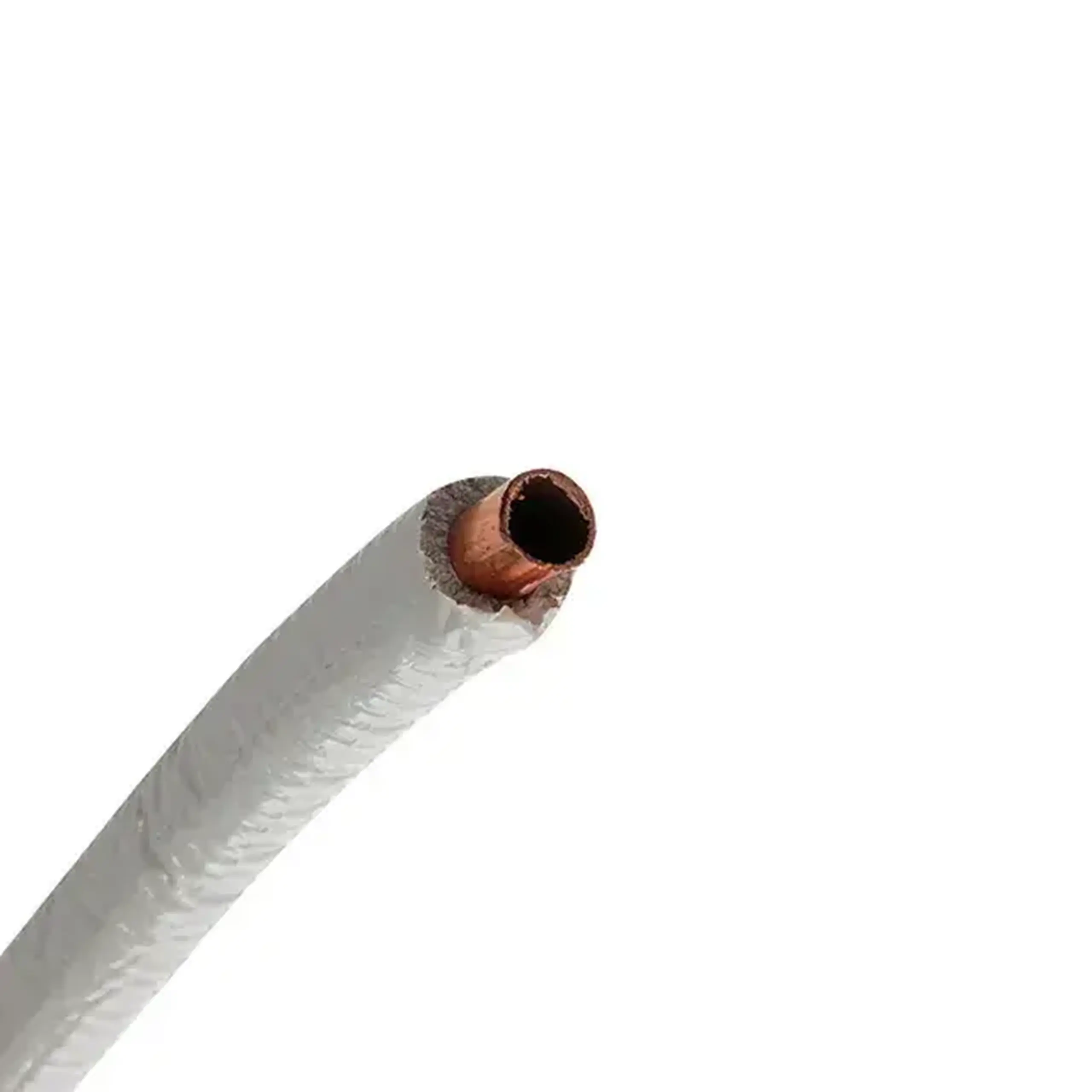 Țeava cupru izolată 1/4 x 0.8 mm Alb
