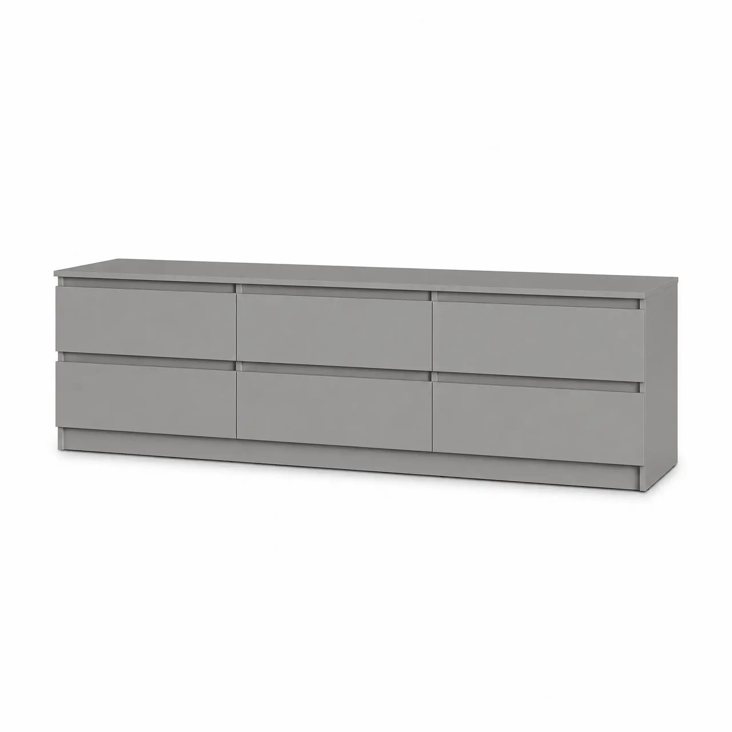 Comodă TV Neo 6S 180x43x53 cm, Gri