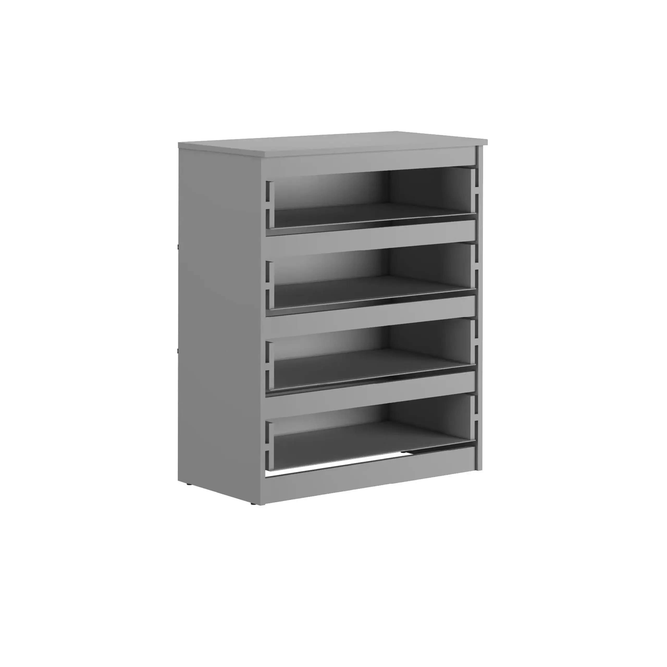 Comodă Neo 4S 80x43x98 cm, Alb