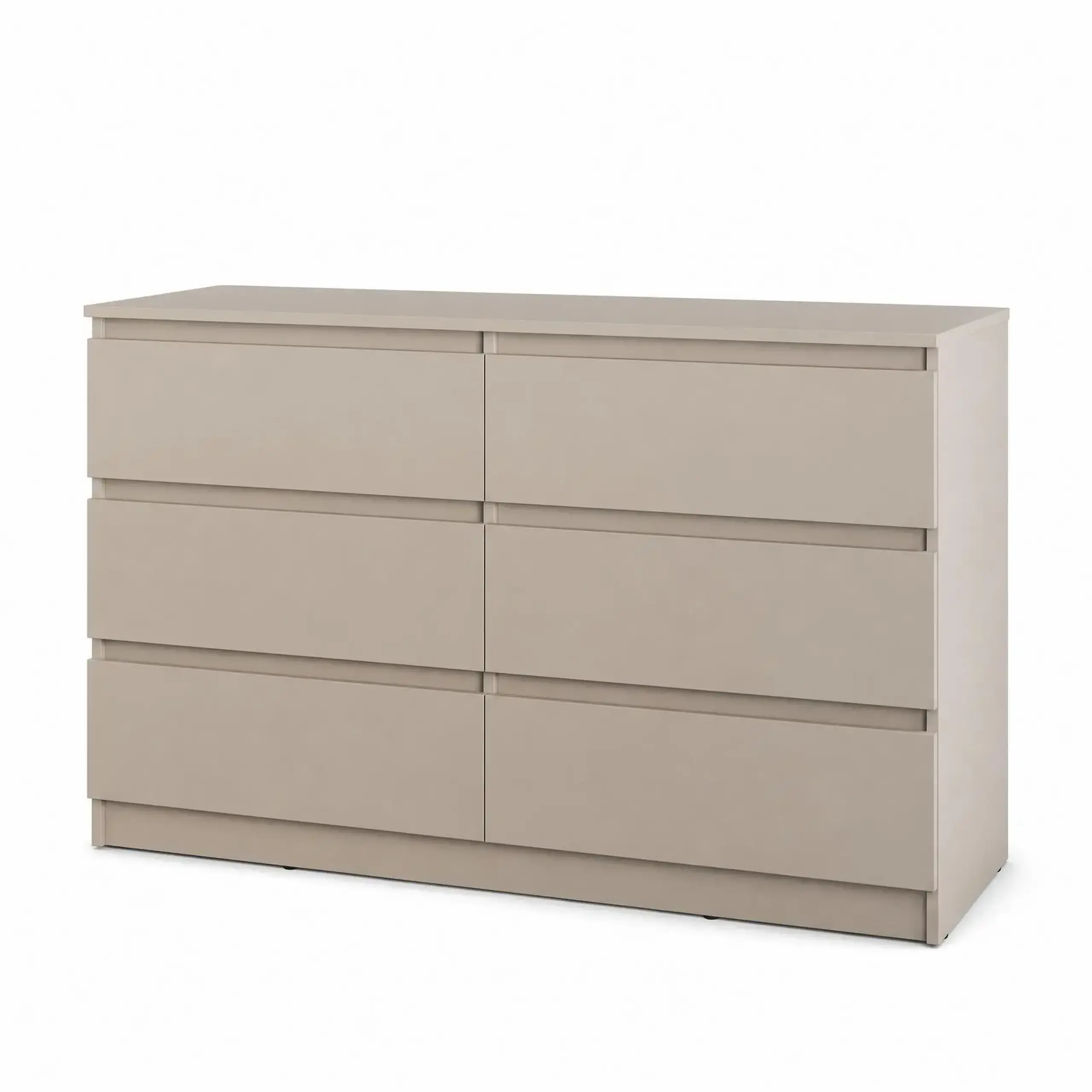 Comodă Neo 6S 120x43x75,5 cm, Bej