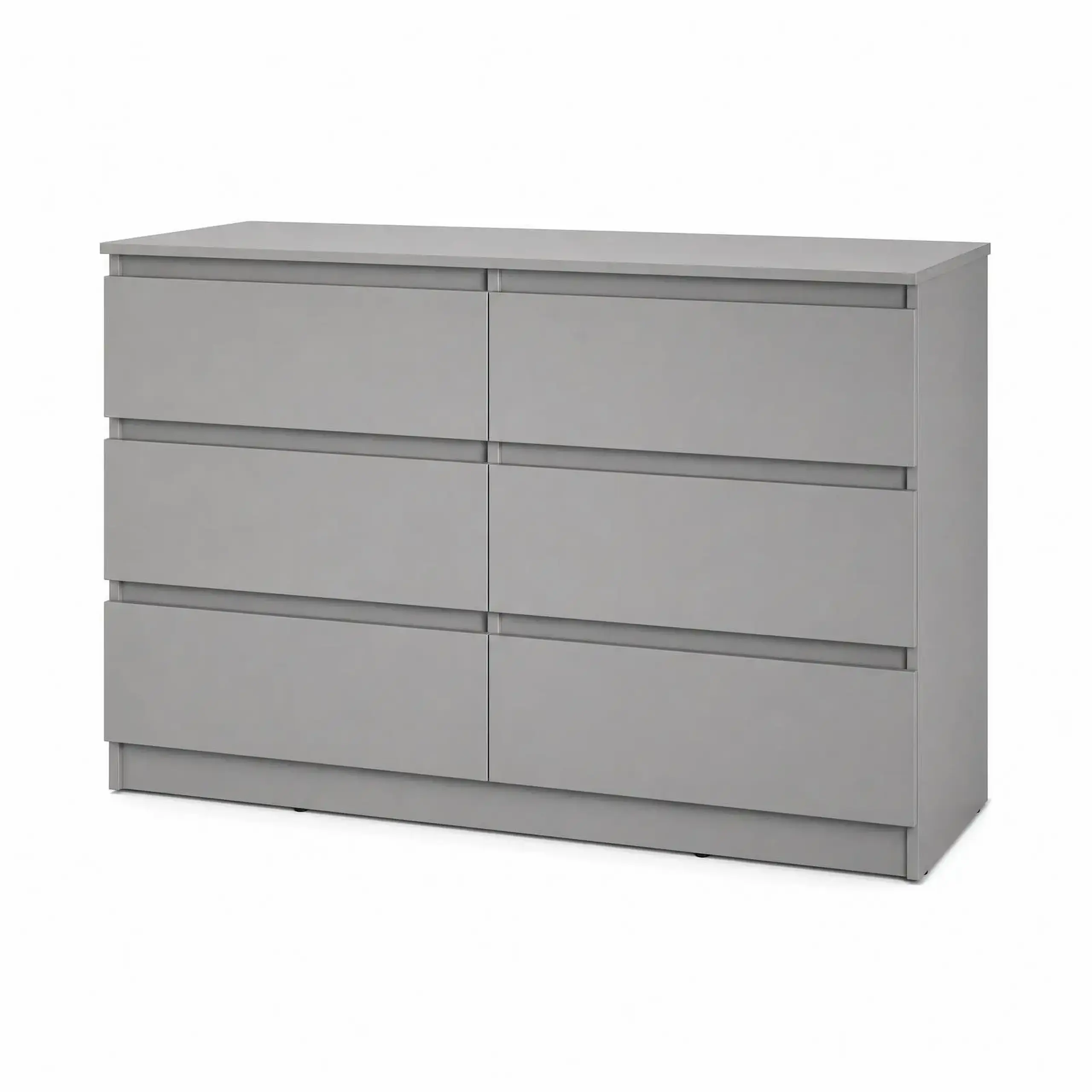 Comodă Neo 6S 120x43x75,5 cm, Gri