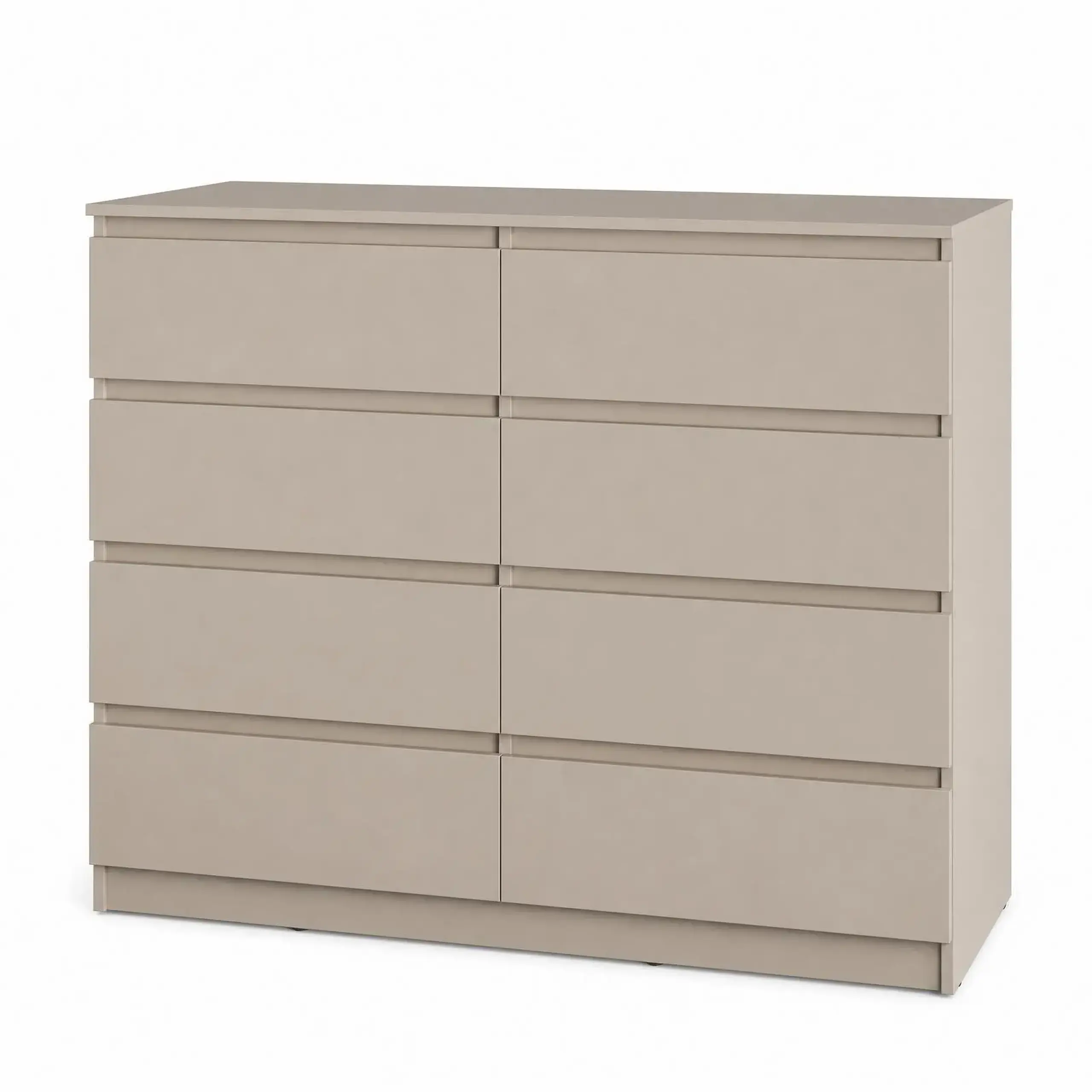 Comodă Neo 8S 120x43x98 cm, Bej