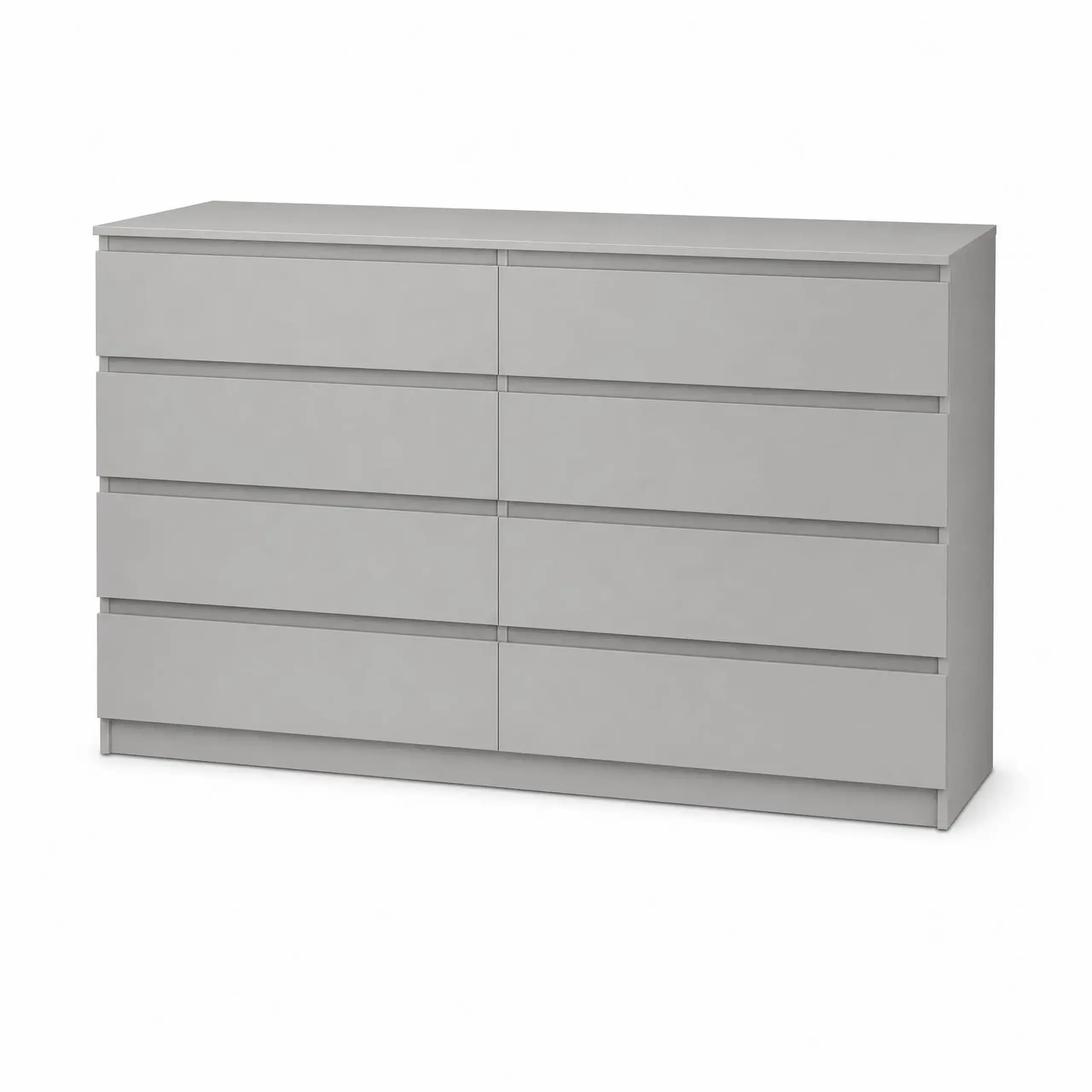 Comodă Neo 8S 160x43x98 cm, Gri