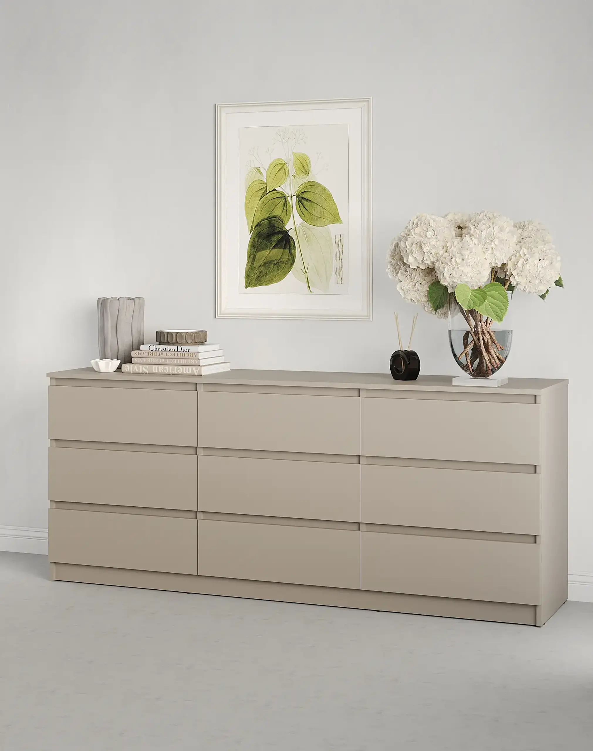 Comodă Neo 9S 180x43x75,5 cm, Bej