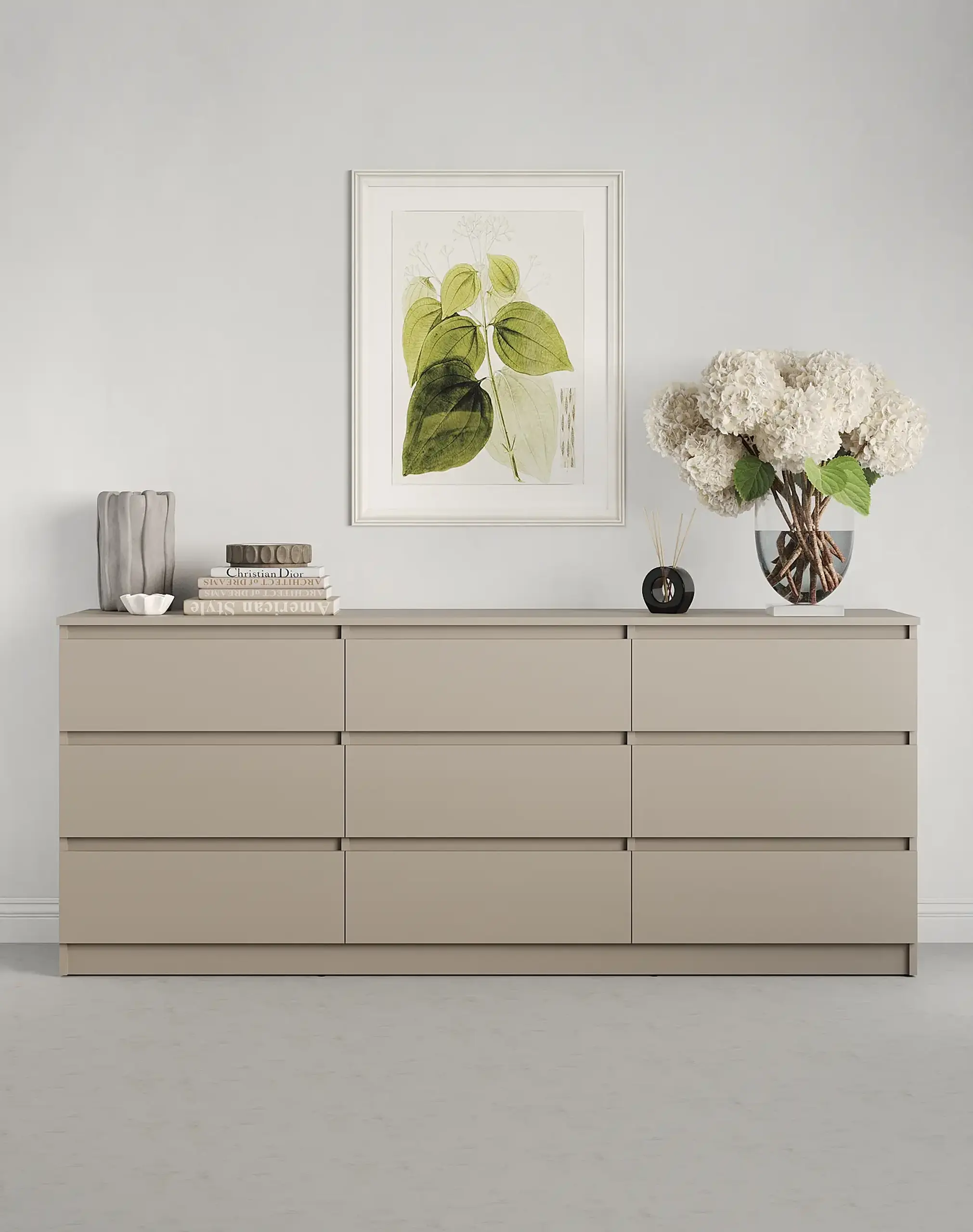 Comodă Neo 9S 180x43x75,5 cm, Bej