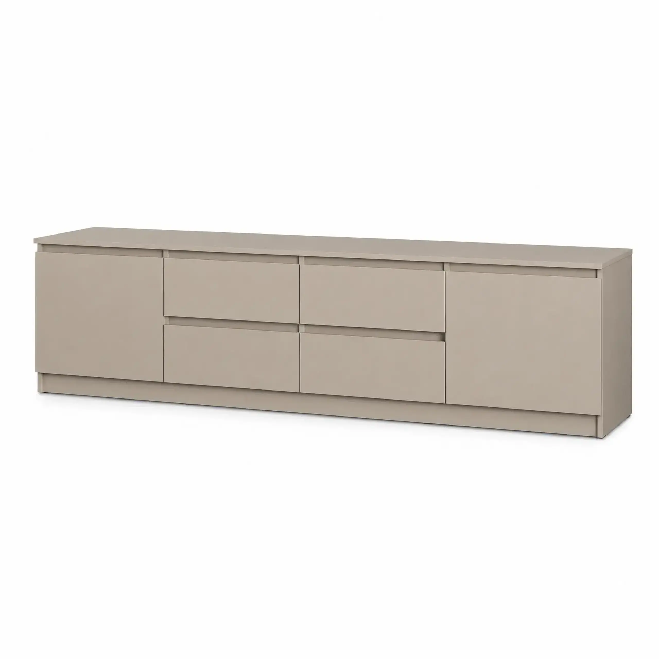 Comodă TV Neo 2D4S 200x43x53 cm, Bej
