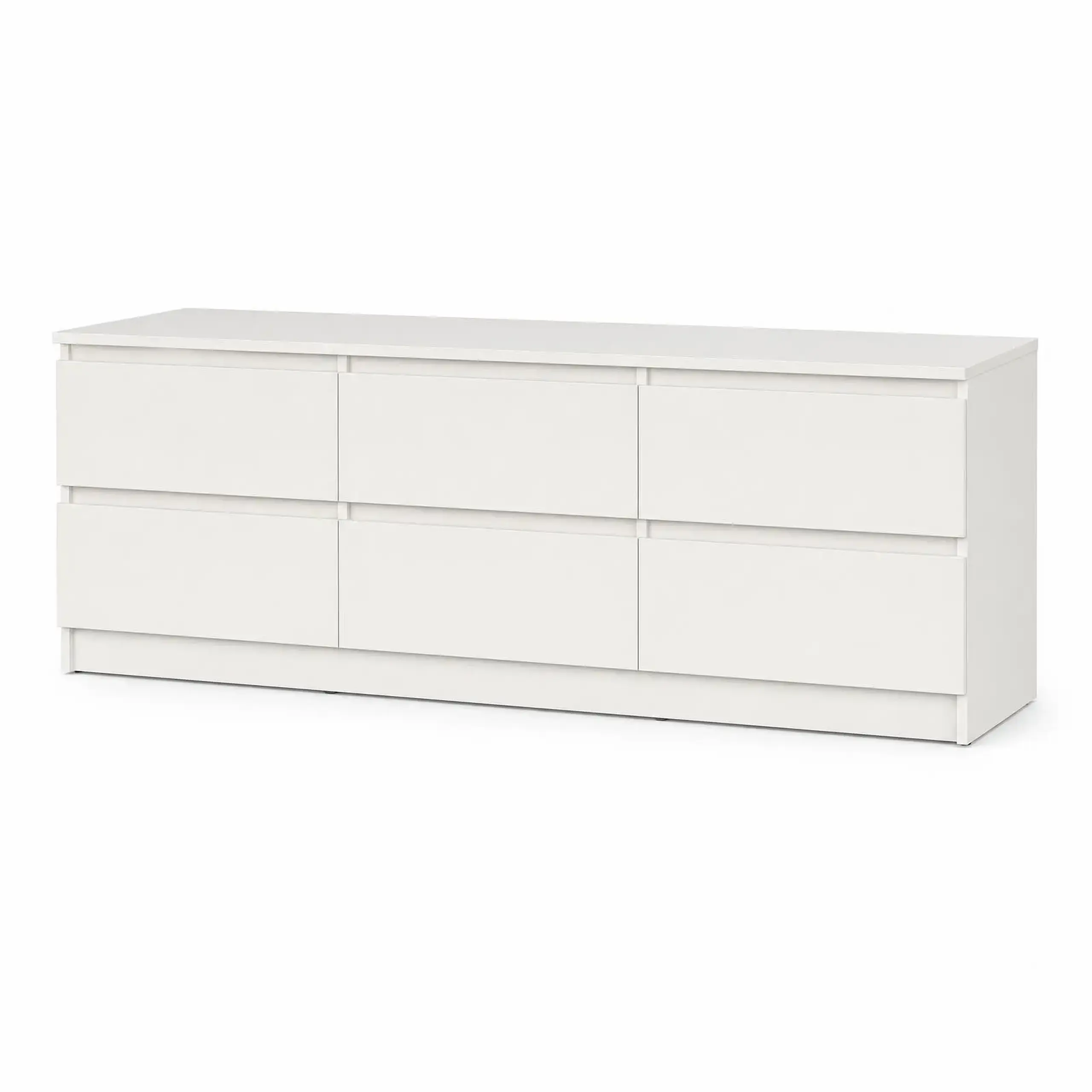 Comodă TV Neo 6S 150x43x53 cm, Alb