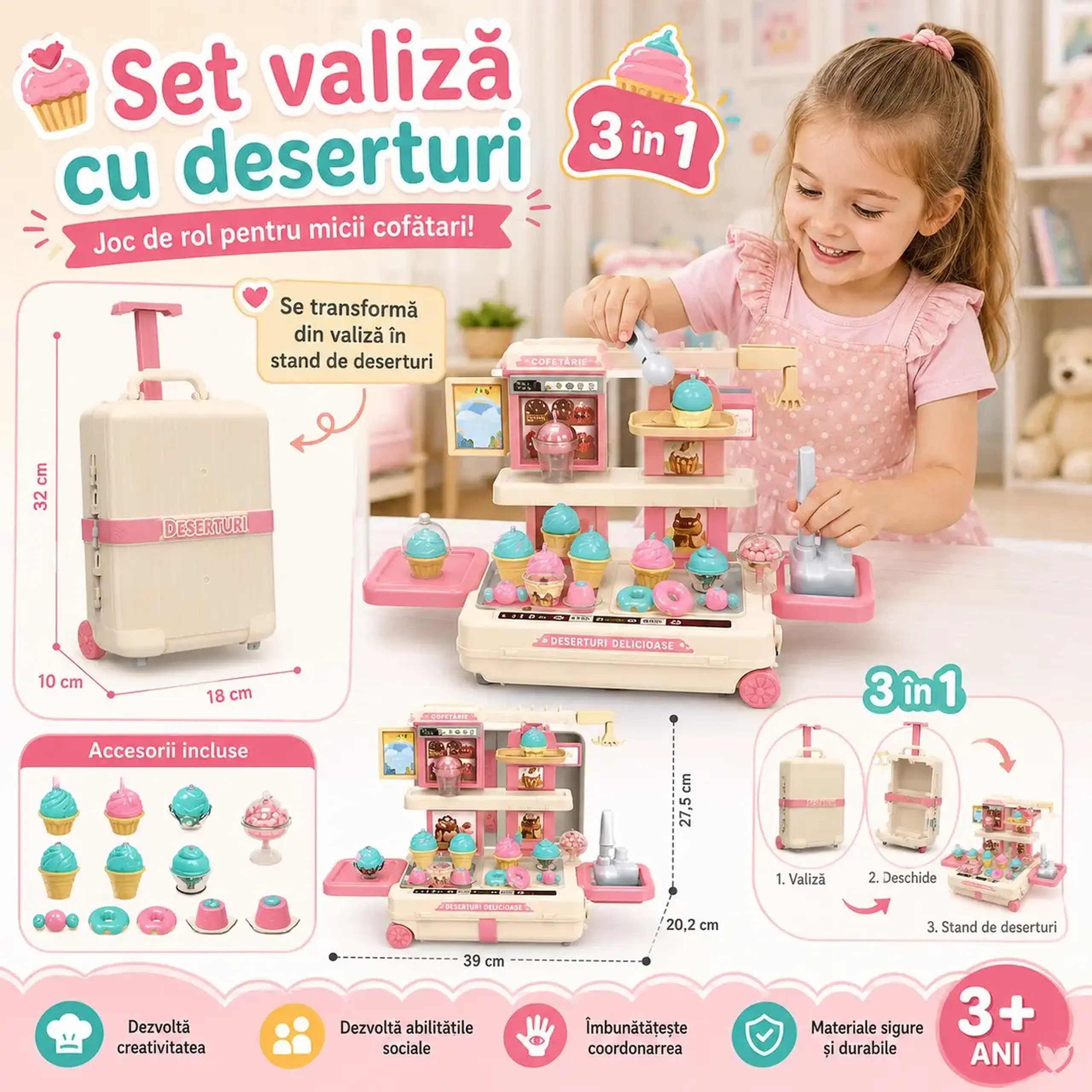 Set bucatarie 3in1
