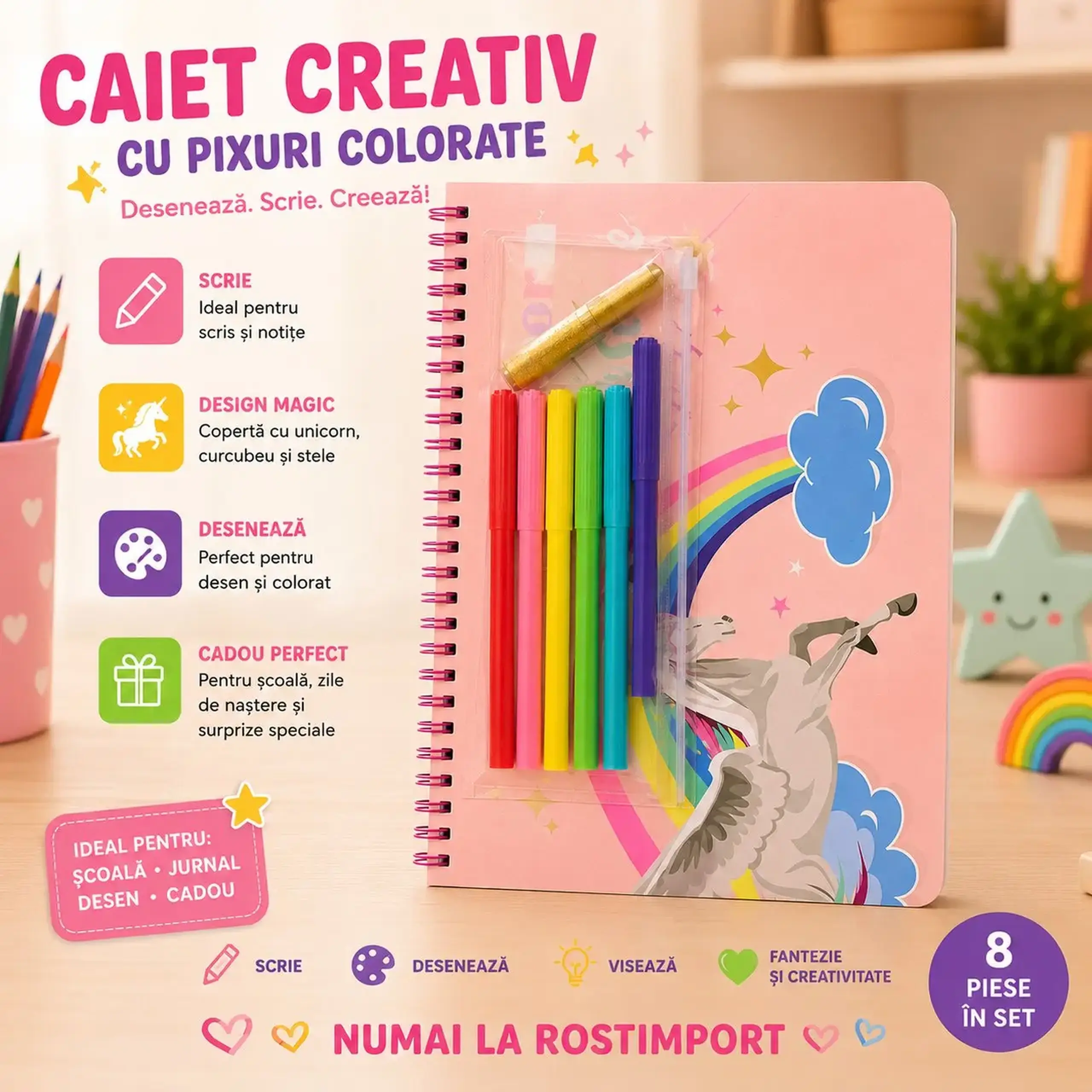 Agenda cu accesorii