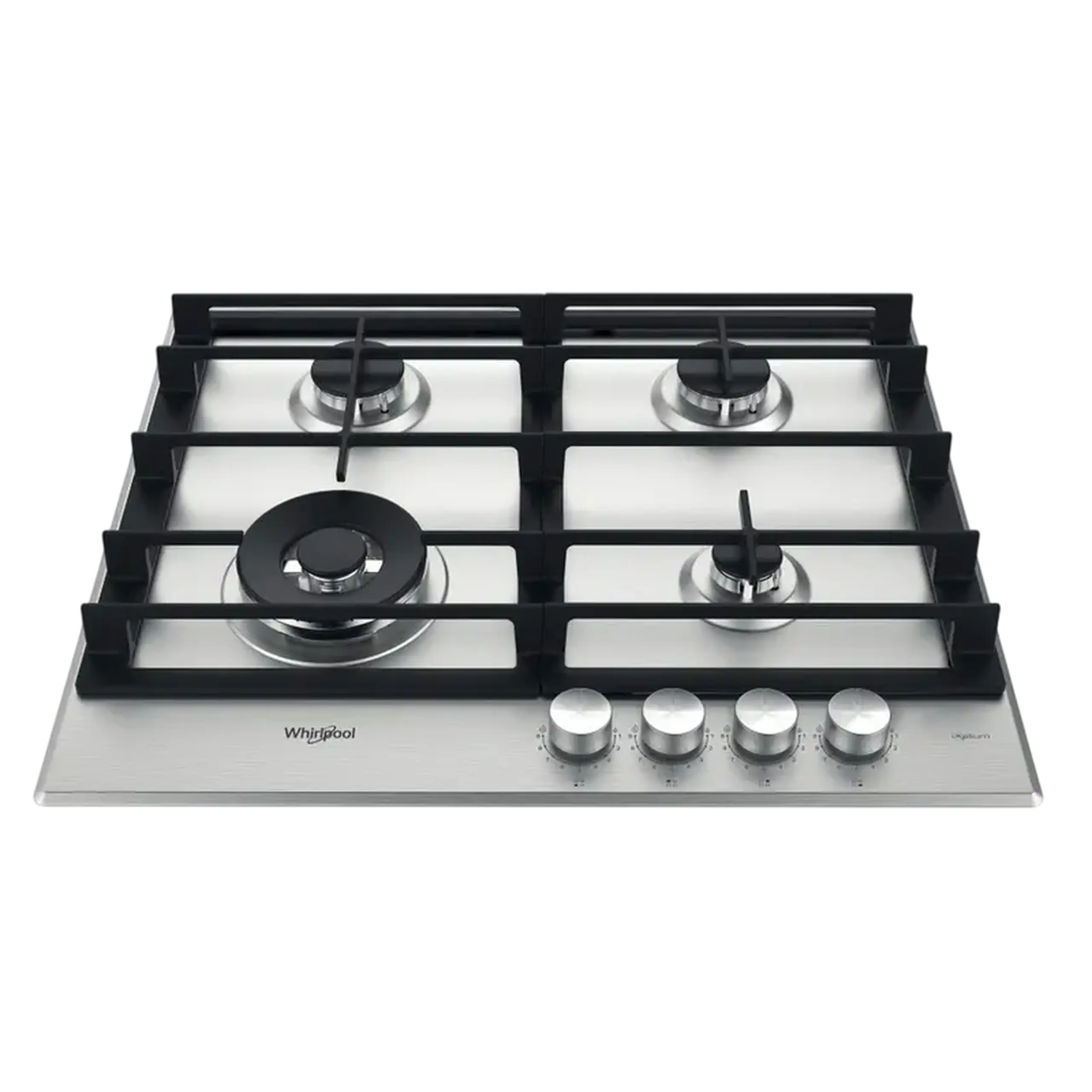 Plită pe gaz Whirlpool GMWL 628/IXL EE, Oțel inoxidabil