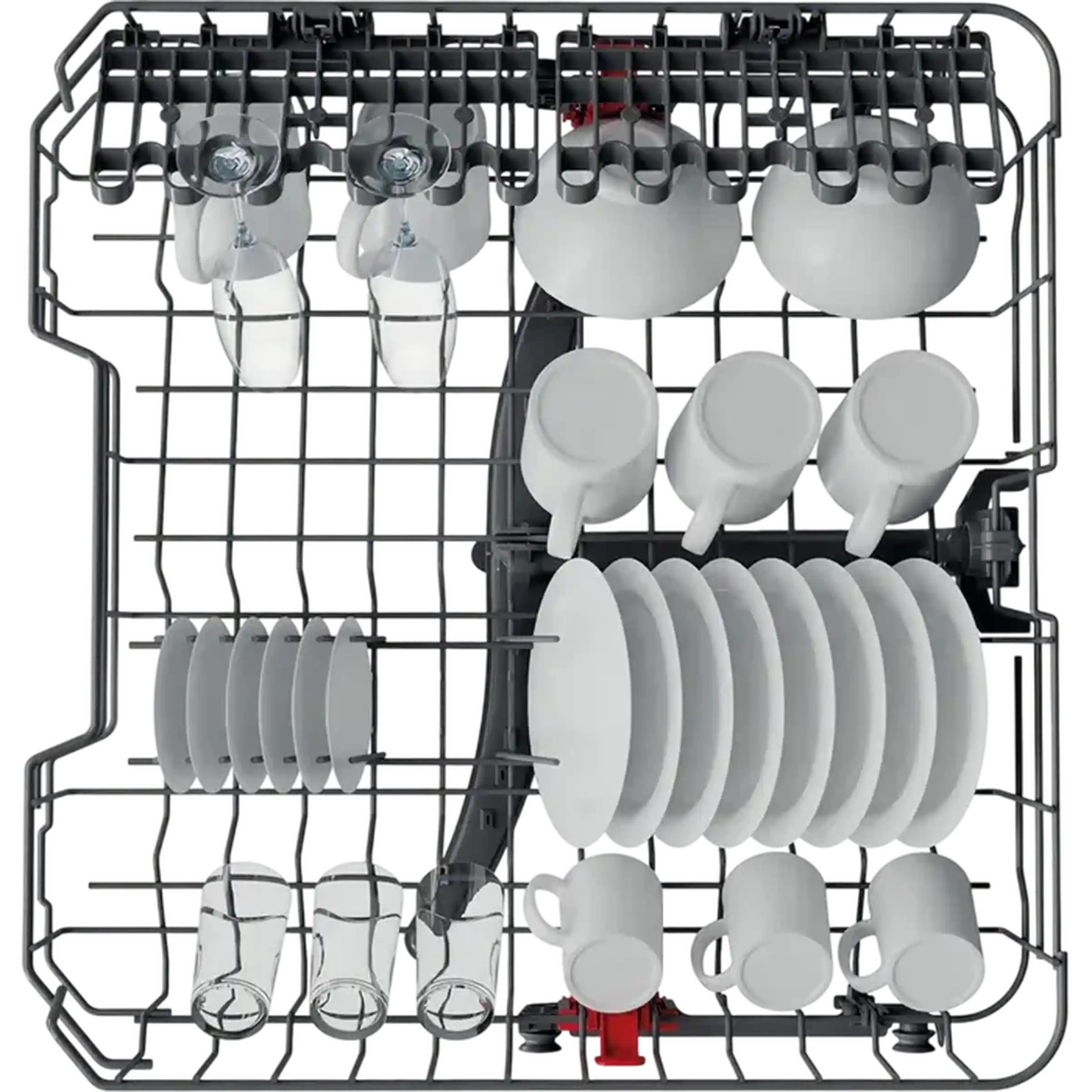 Mașină de spălat vase Whirlpool WH4FFB14BN6W, Alb