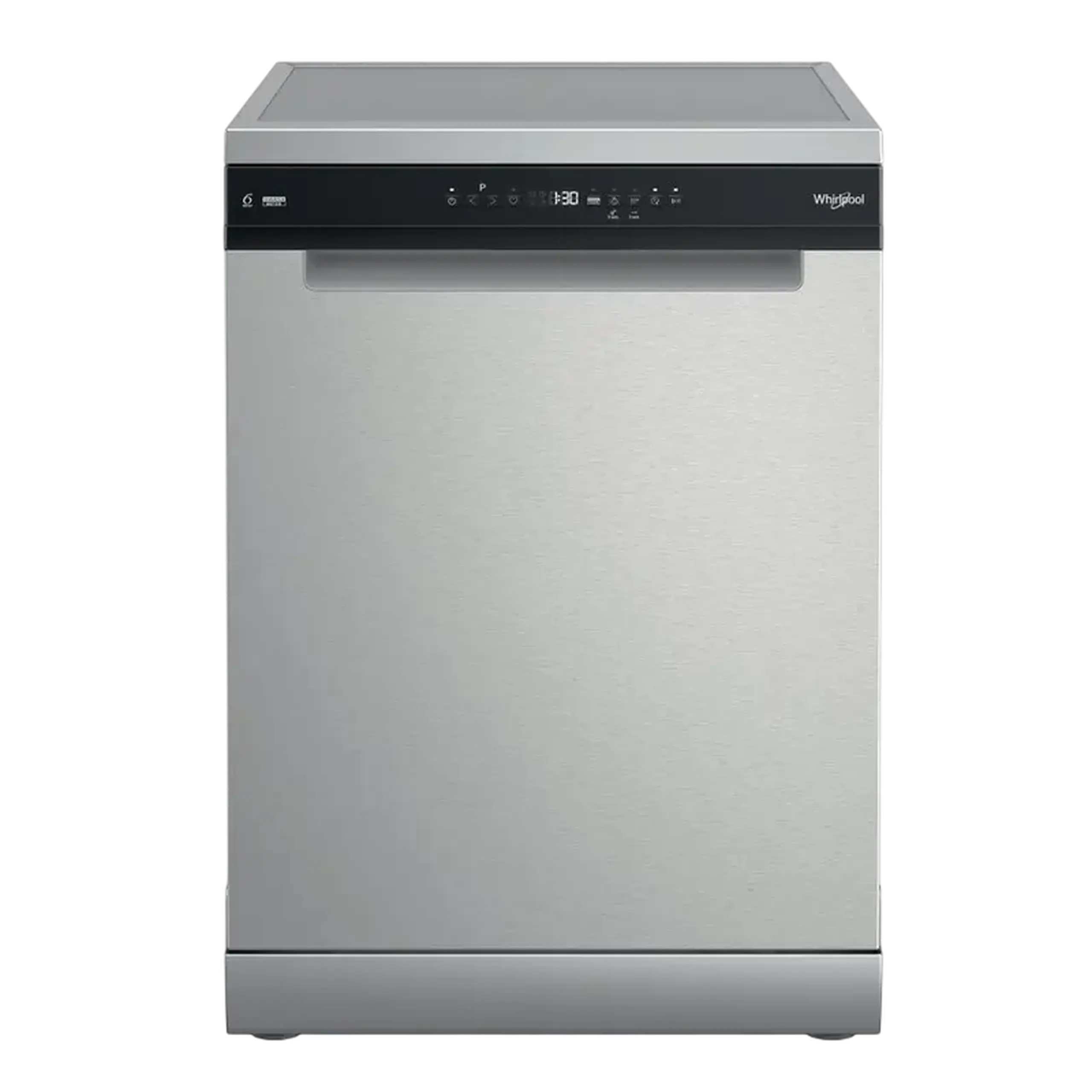 Mașină de spălat vase Whirlpool W7F HP43 X, Oțel inoxidabil