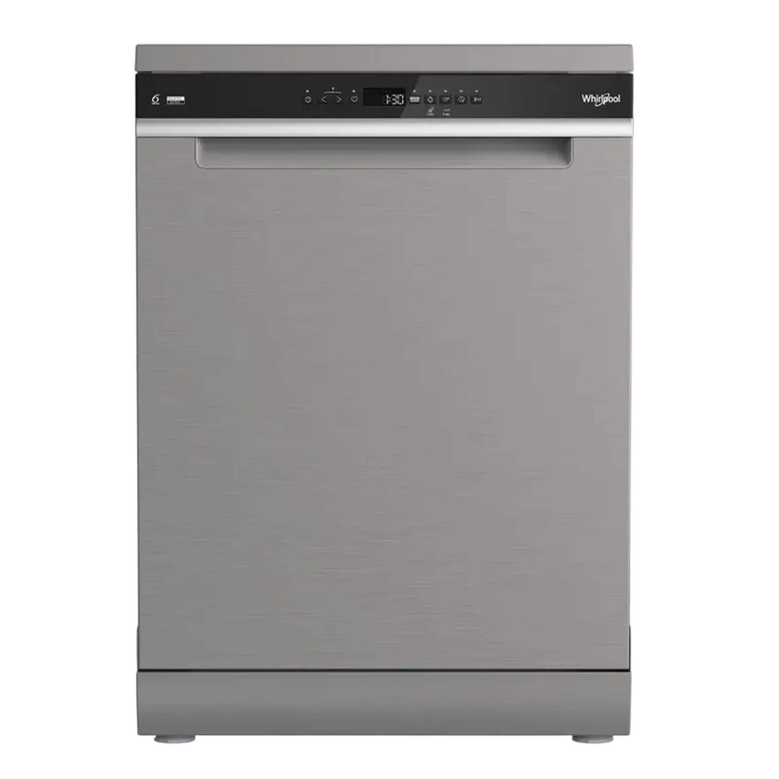 Mașină de spălat vase Whirlpool W7F HP61X, Oțel inoxidabil