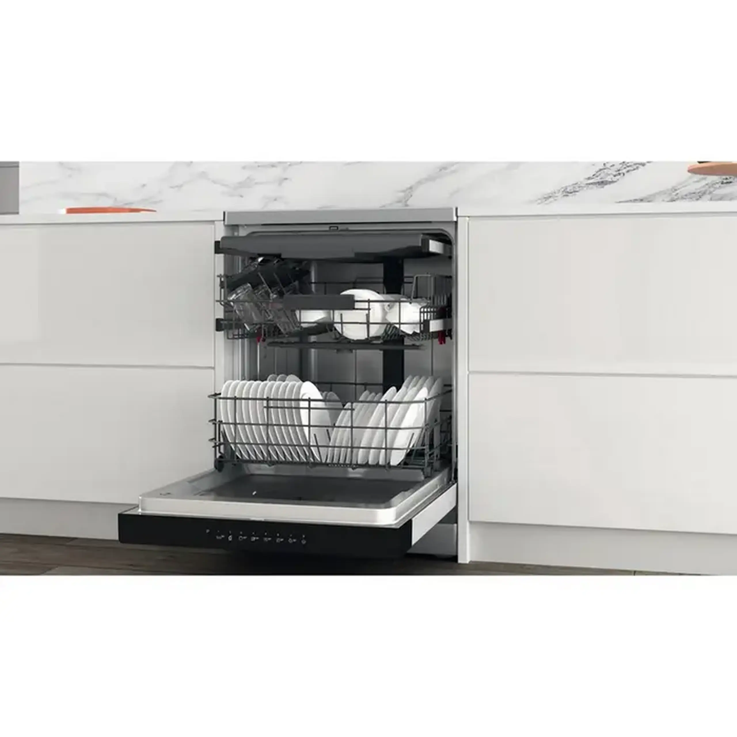 Mașină de spălat vase Whirlpool WH4FFA14BN6X, Oțel inoxidabil