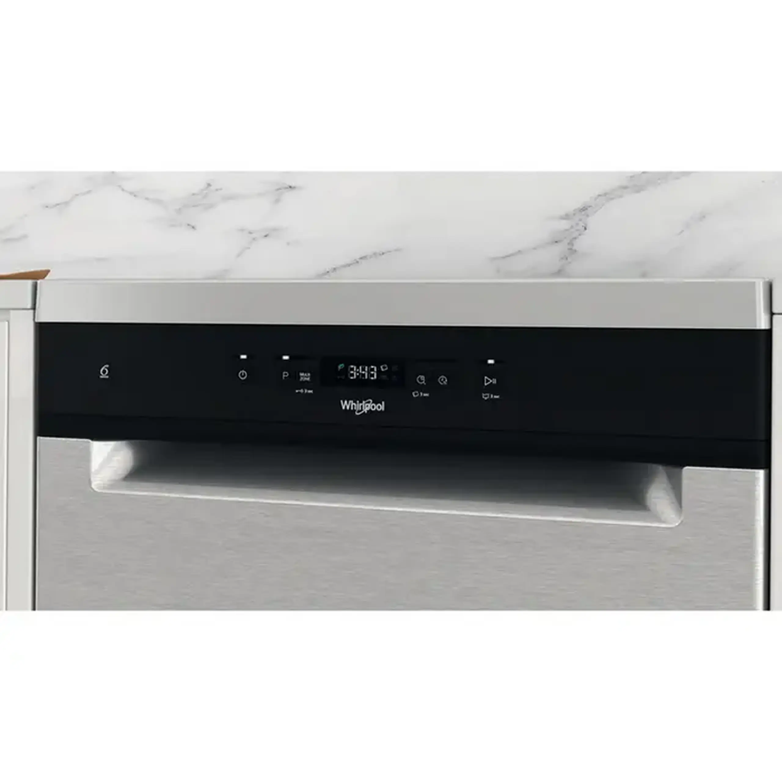 Mașină de spălat vase Whirlpool WH4FFA14BN6X, Oțel inoxidabil