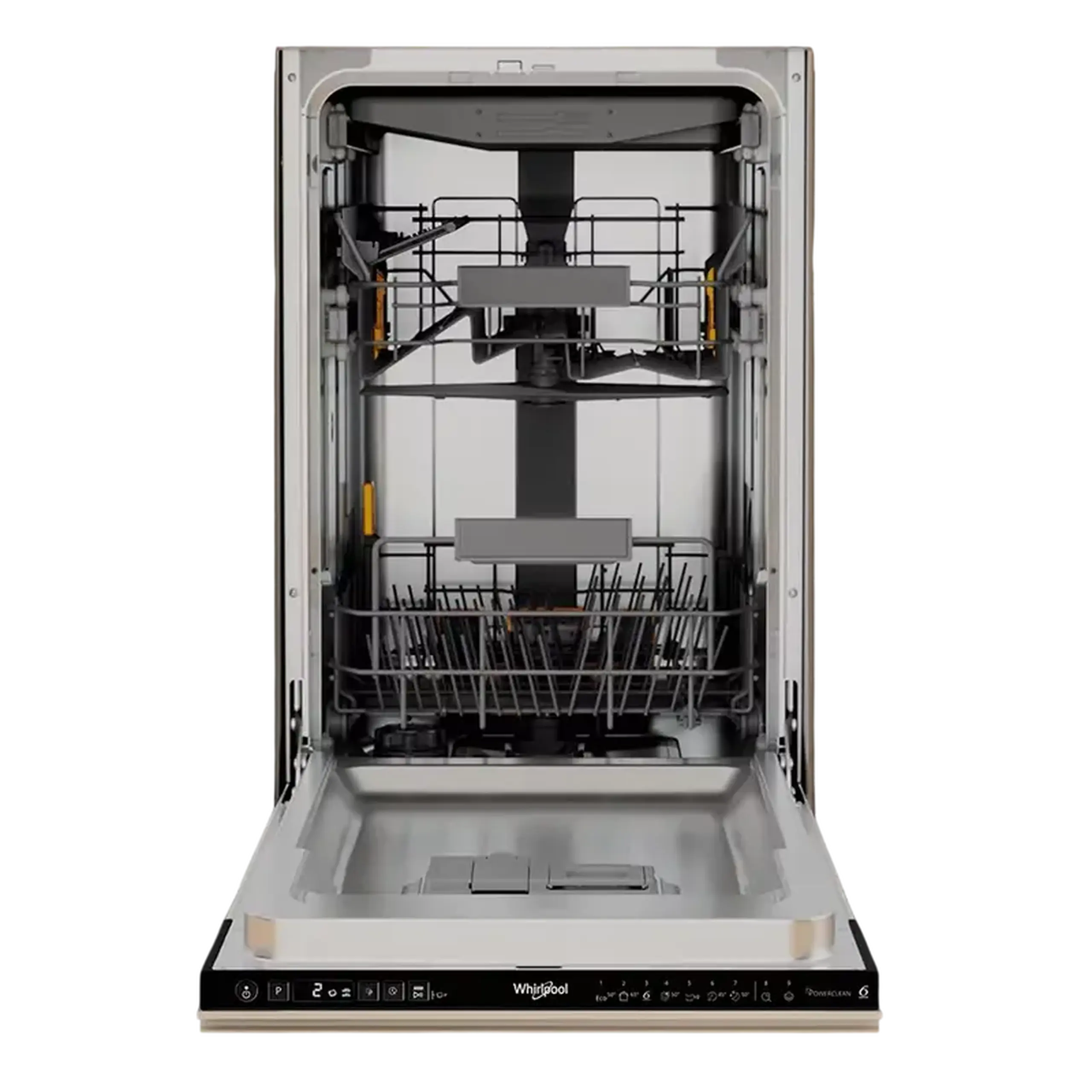 Mașină de spălat vase Whirlpool WH4ID10CS60, Oțel inoxidabil