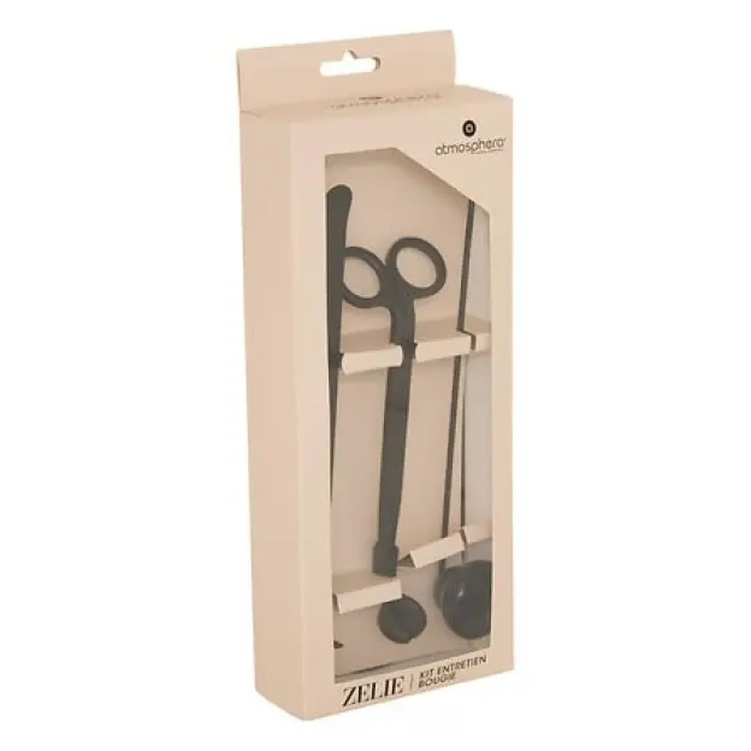 Set 4 accesorii metalice pentru lumânări