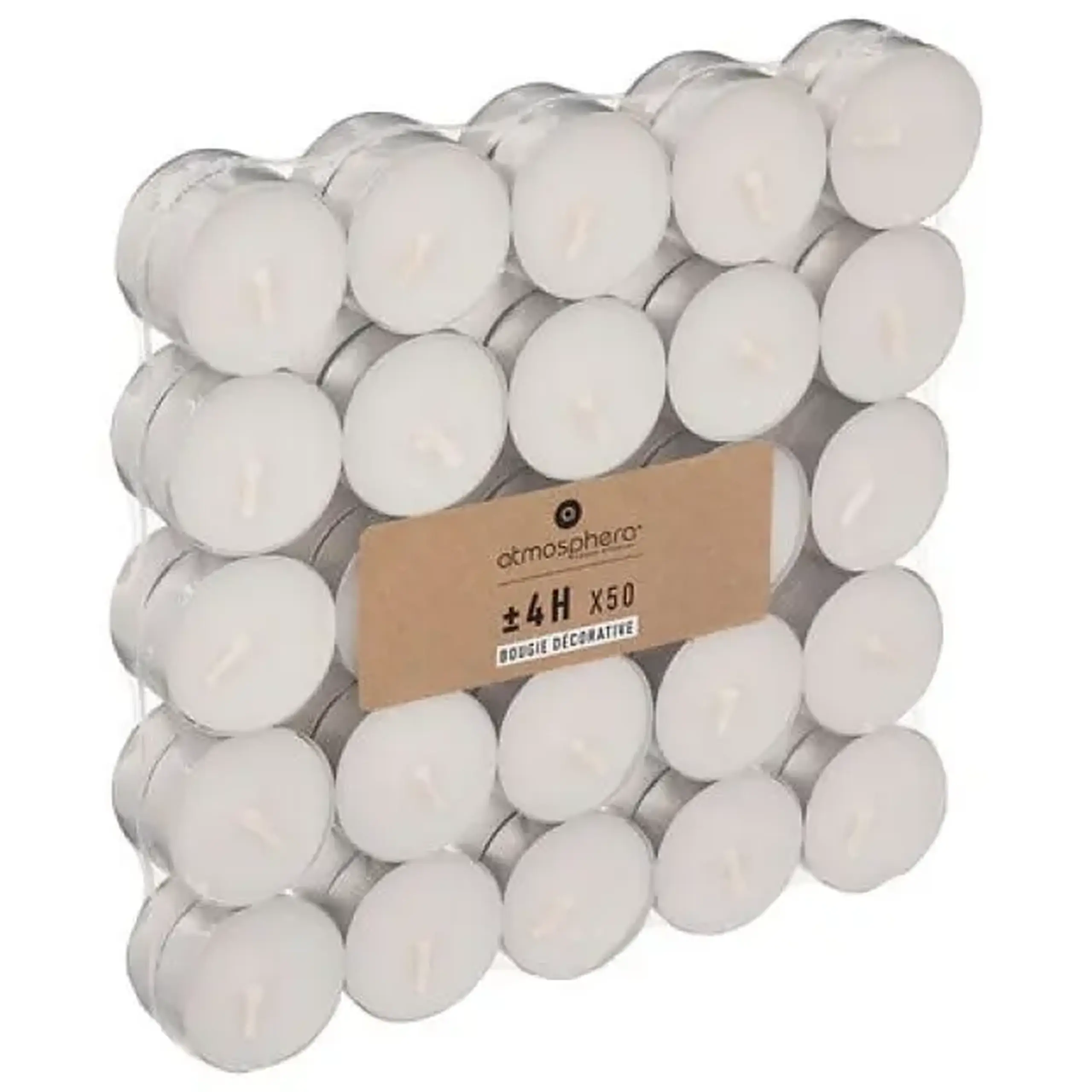 Set 50 lumânări tip pastilă