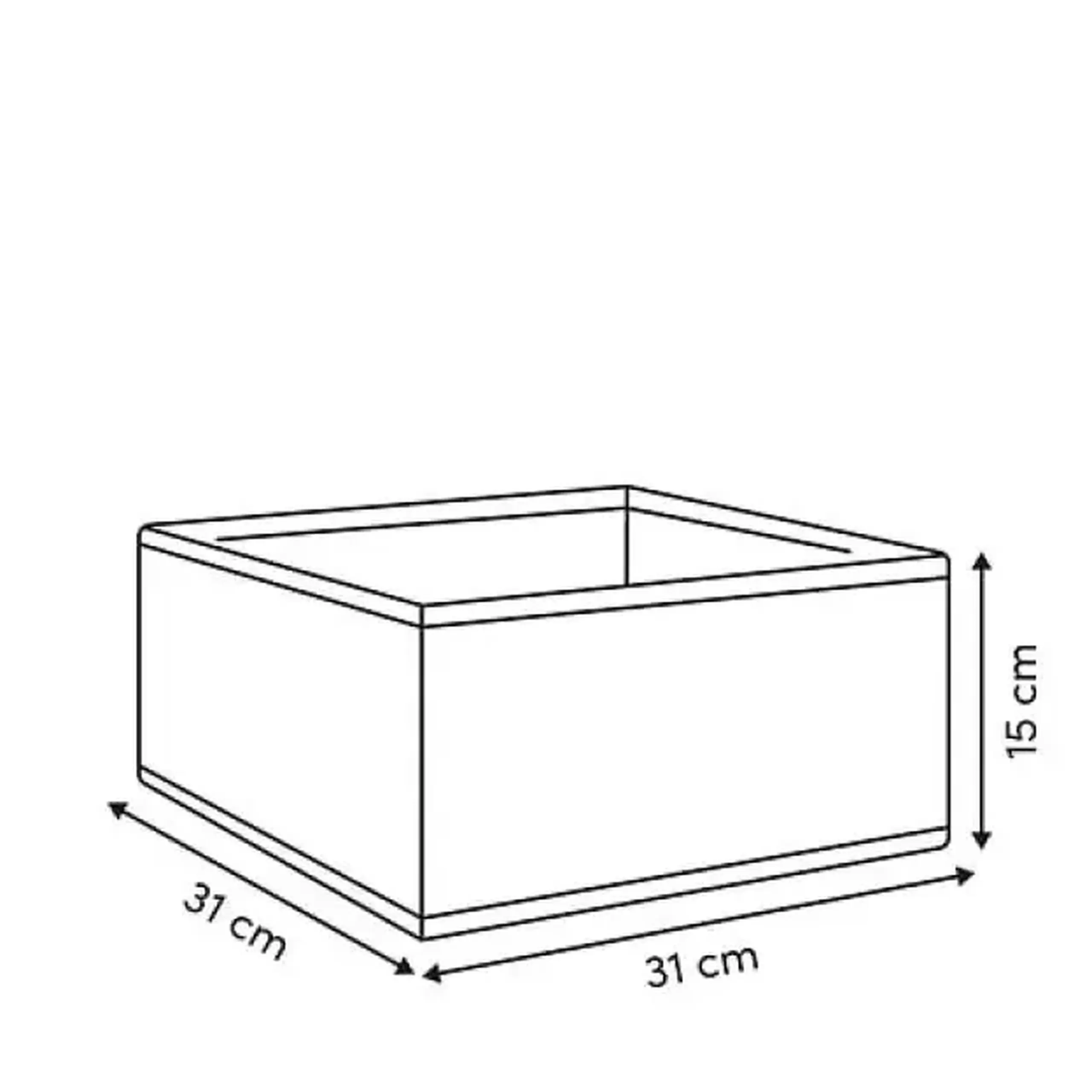 Cos depozitare 31 x 15 cm