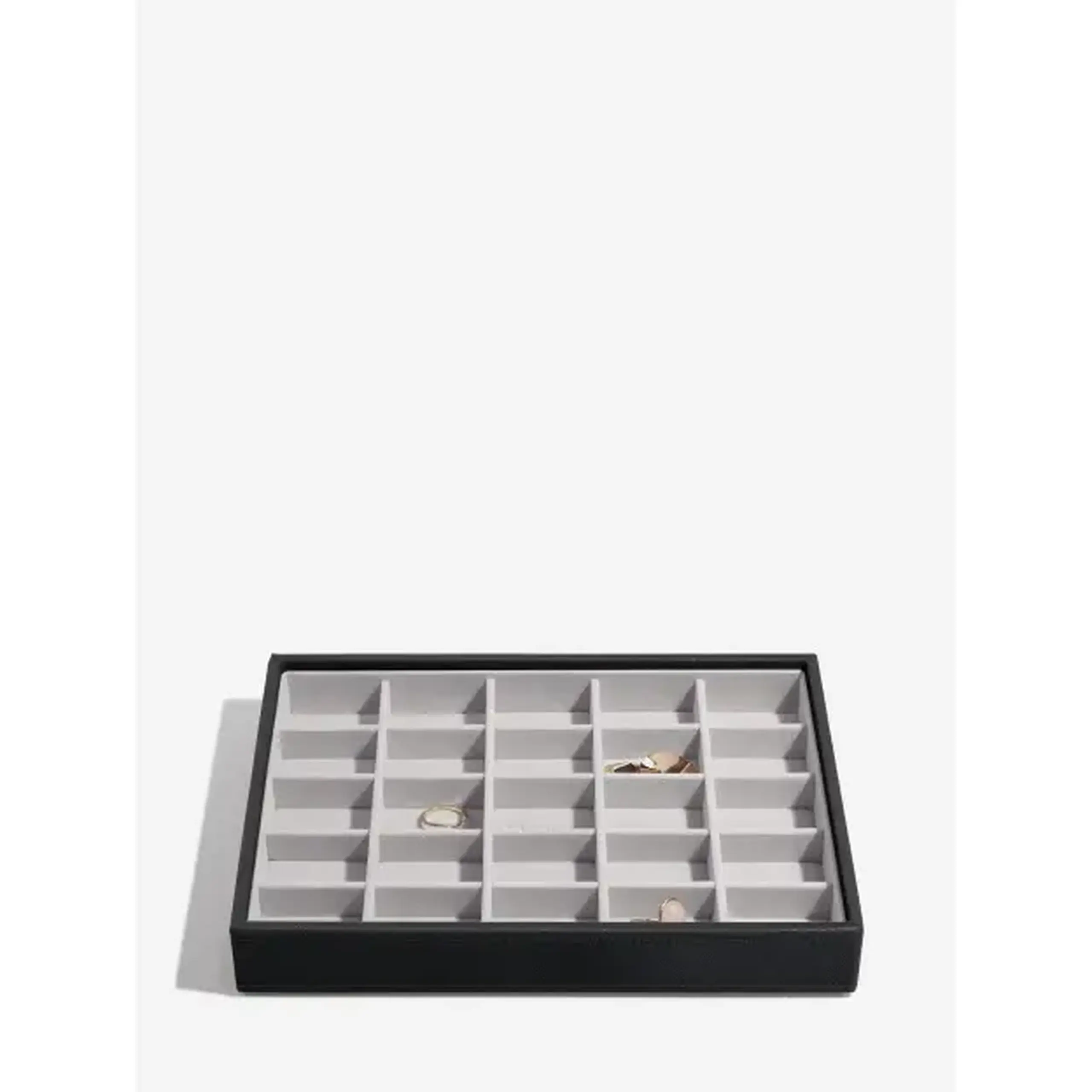 Set 4 cutii pentru bijuterii CLASSIC negru