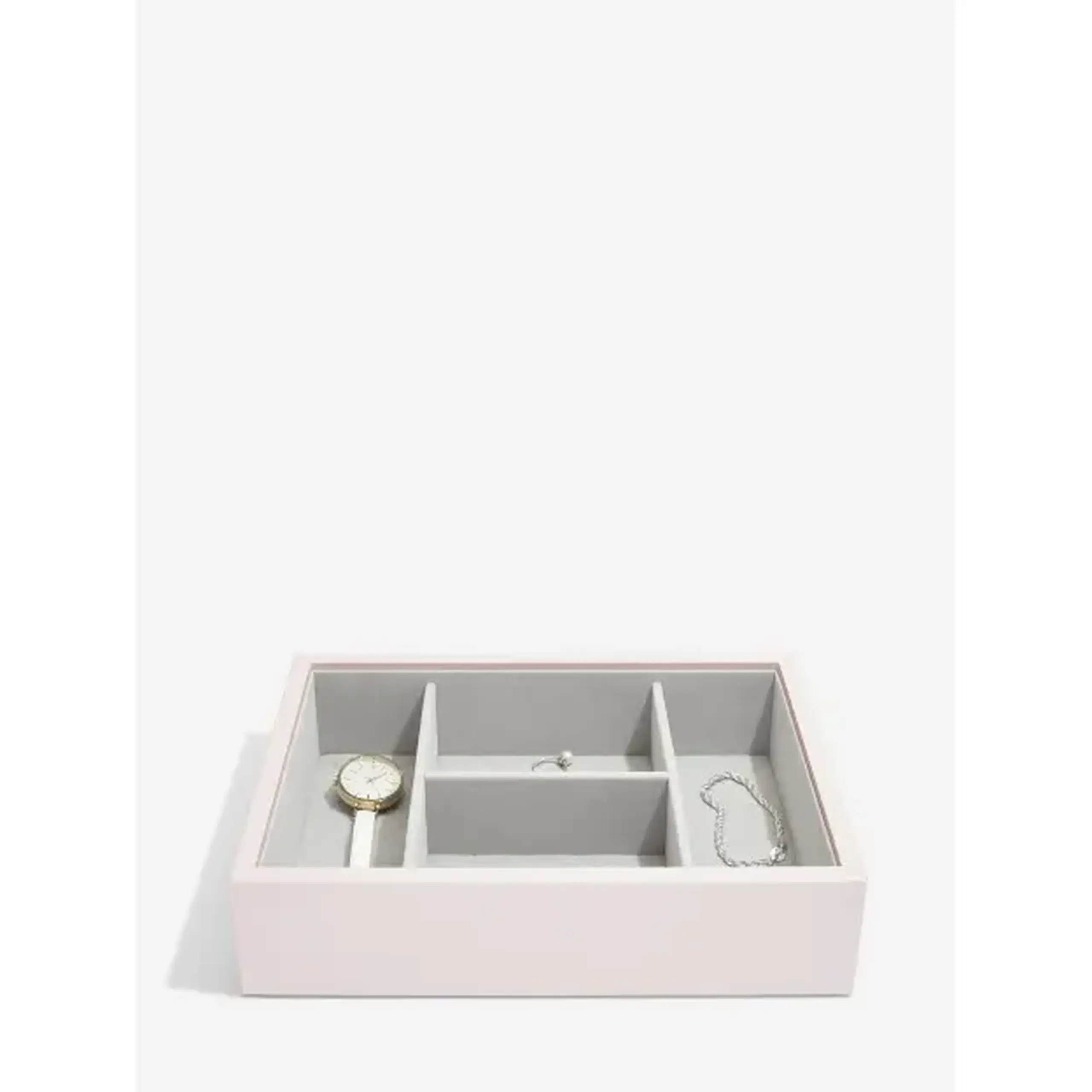 Set 3 cutii pentru bijuterii roz