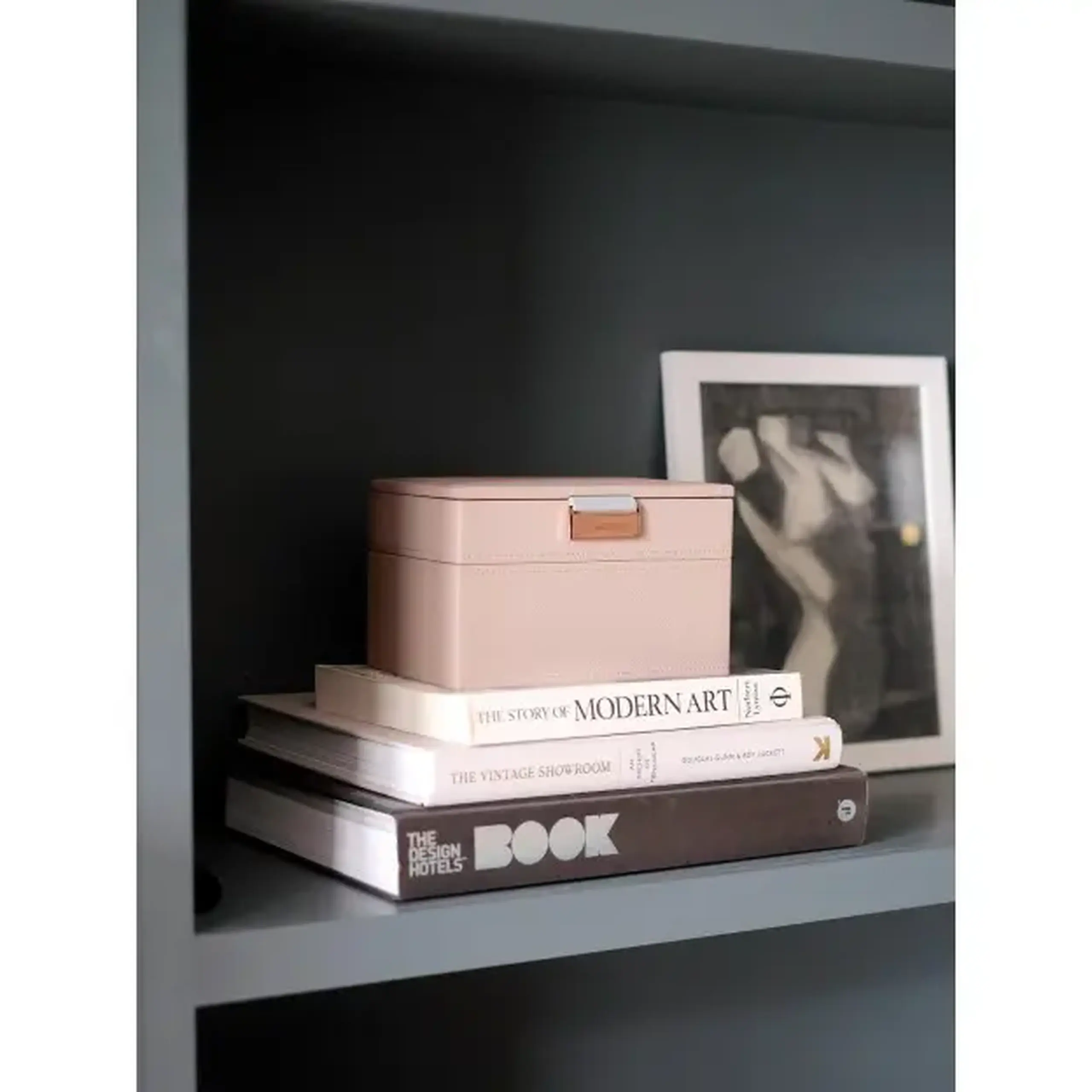 Set mini 2 cutii pentru bijuterii roz