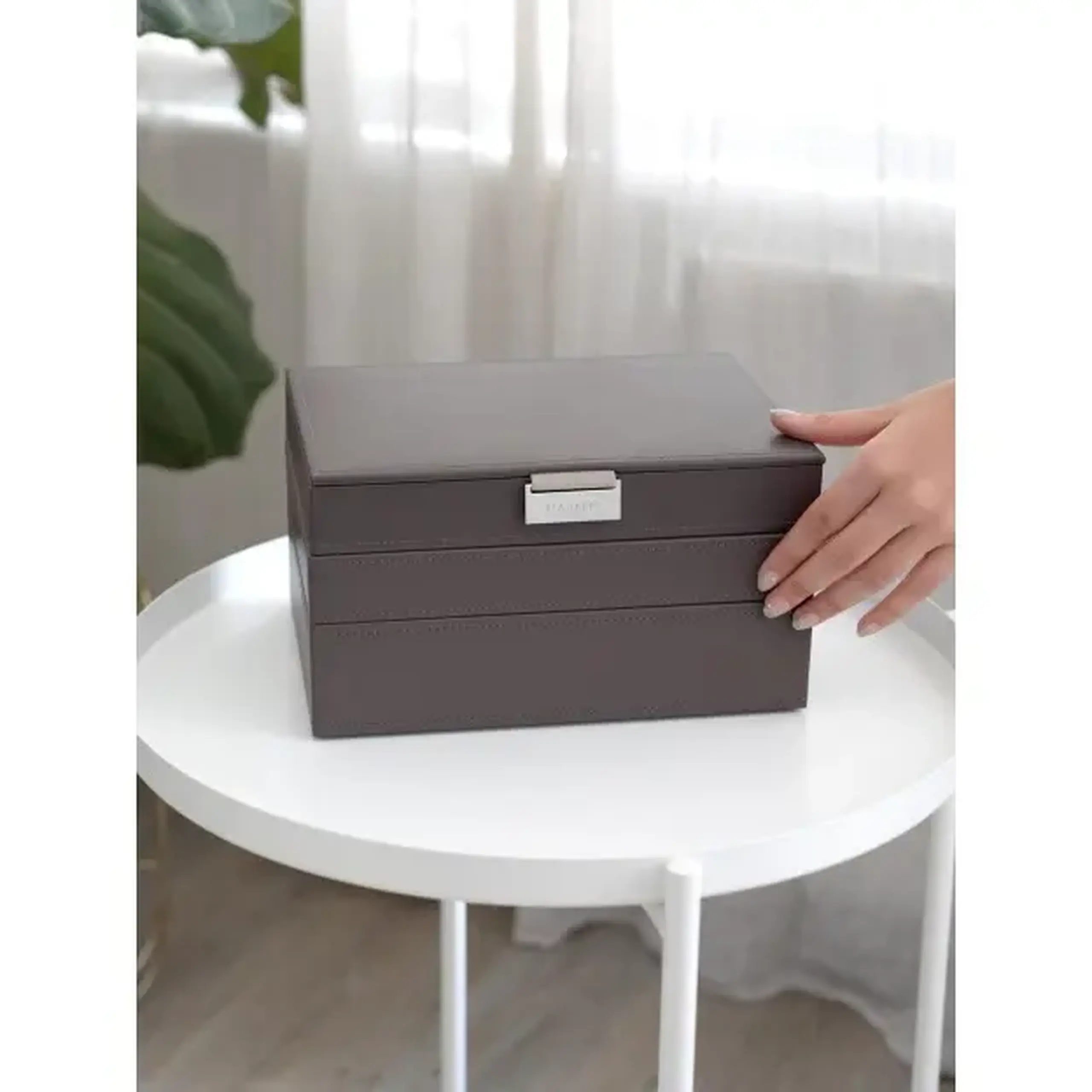 Set 3 cutii pentru bijuterii