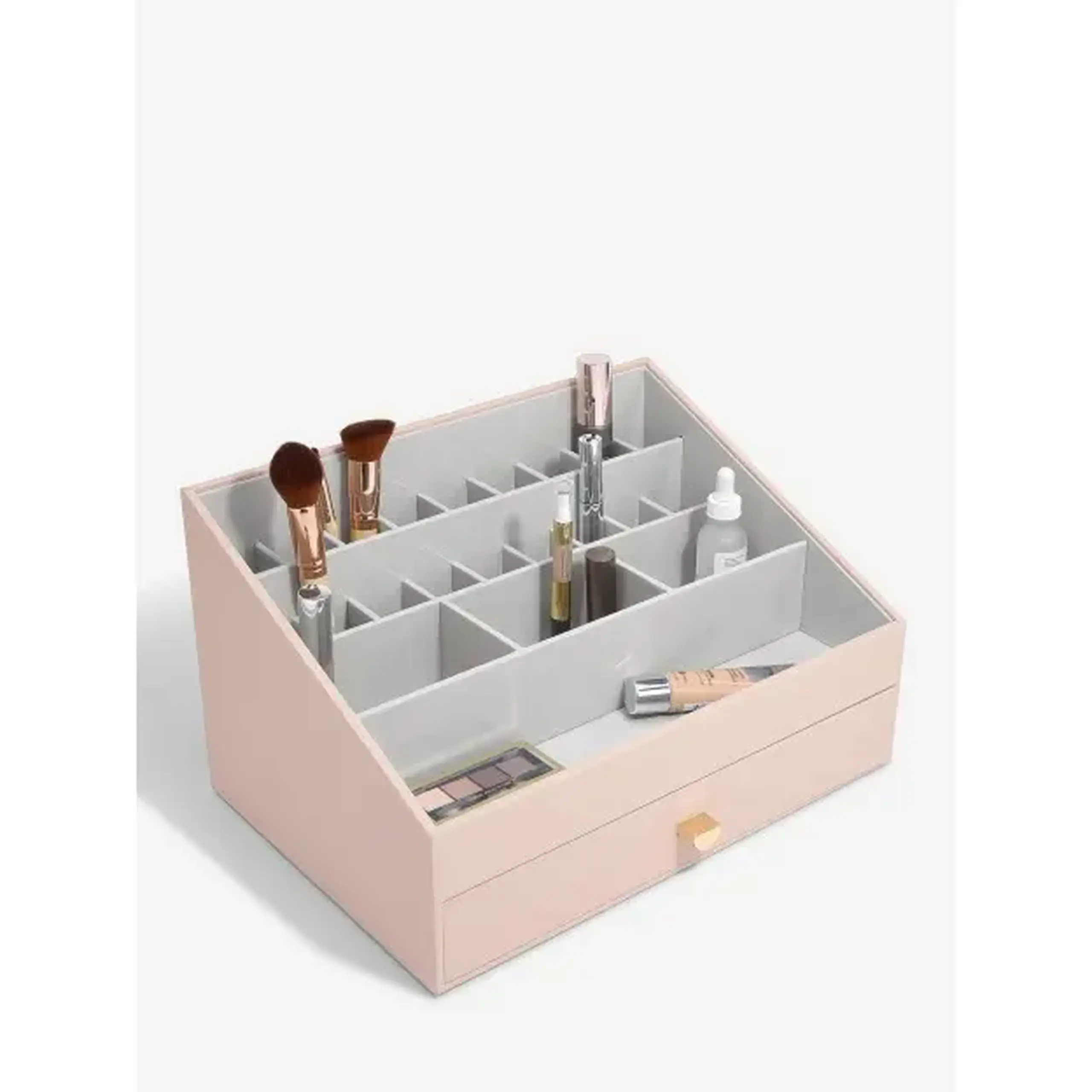 Organizator makeup mare roz