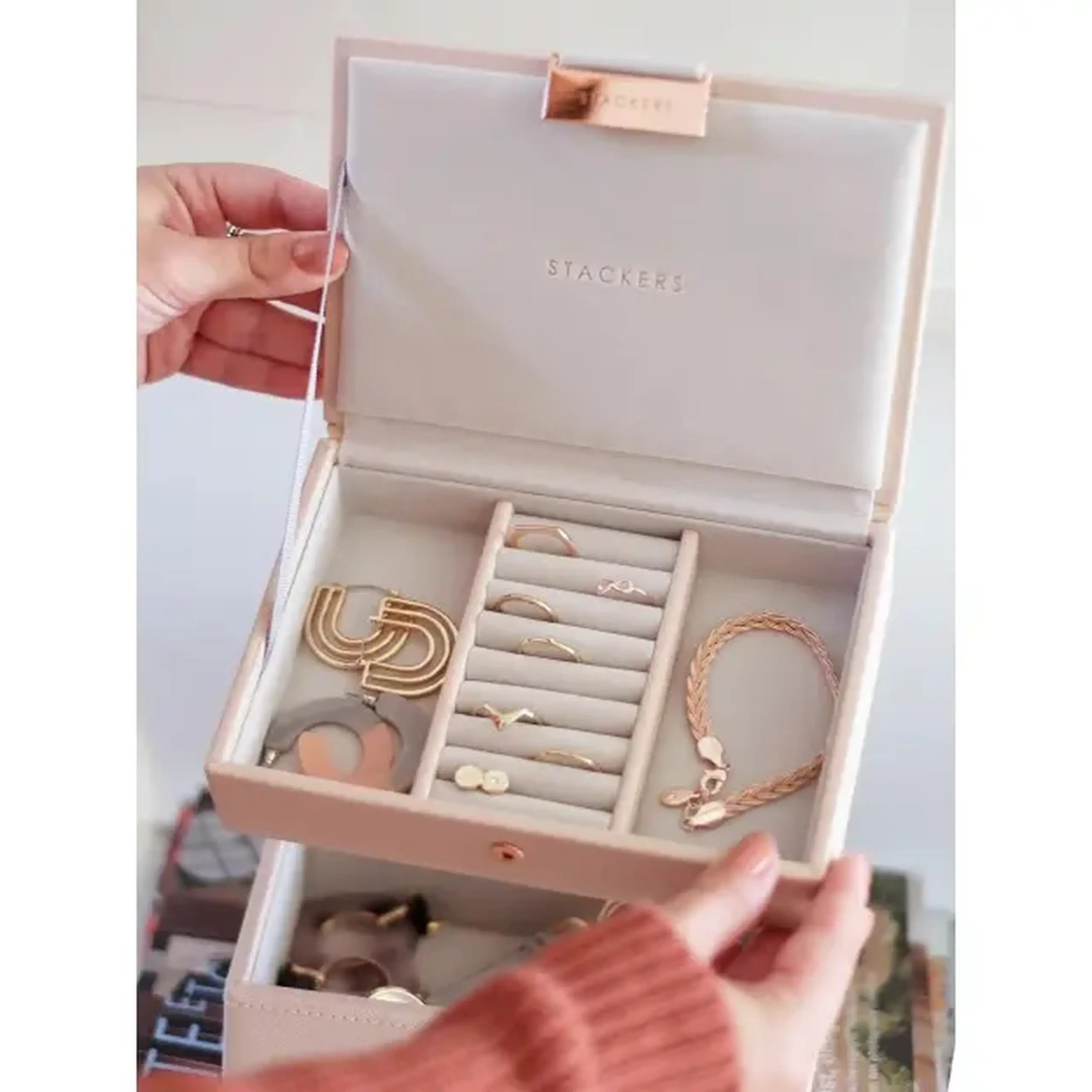 Cutie pentru bijuterie mini roz