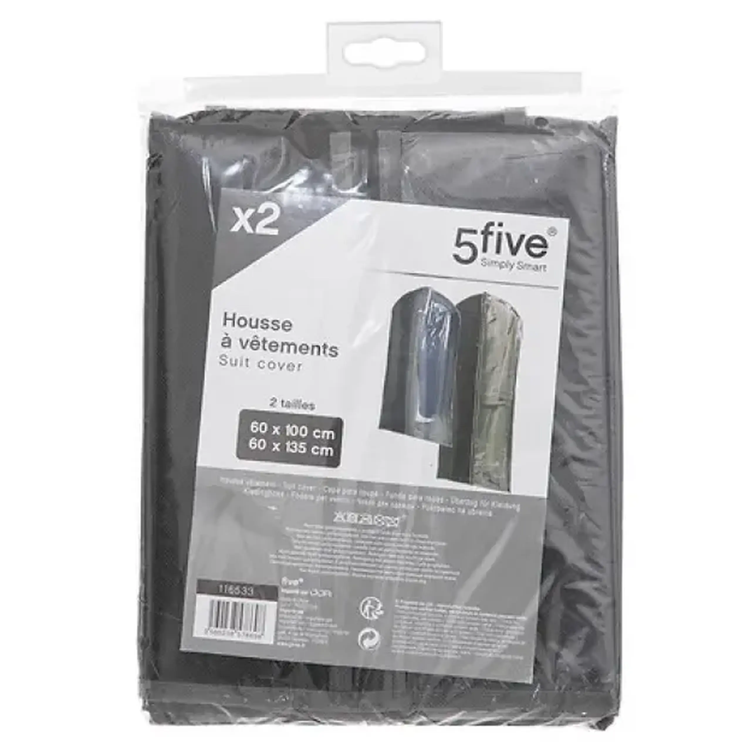 Set 2 huse pentru haine