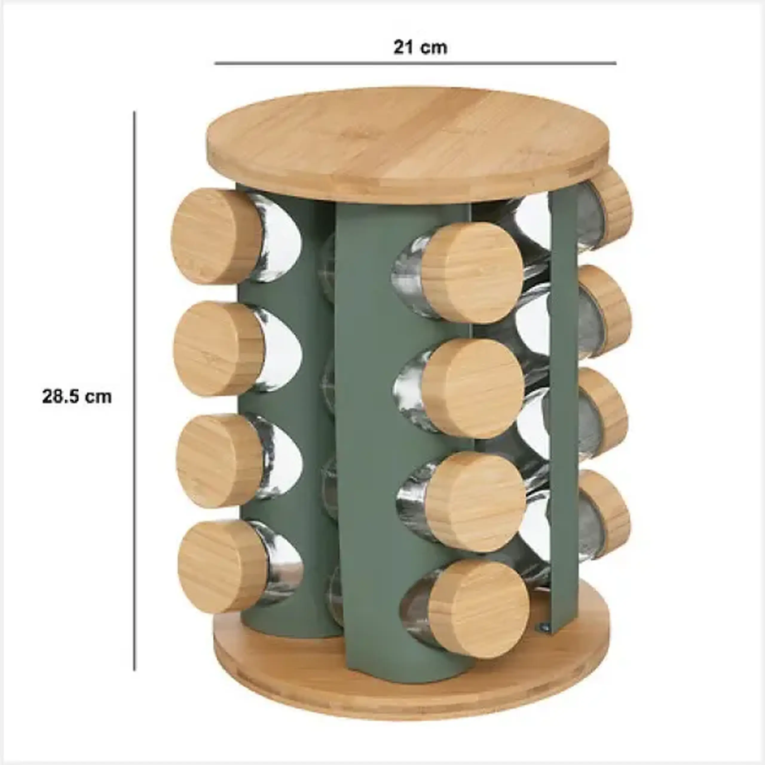 Set recipiente condimente rotativ ENSIA