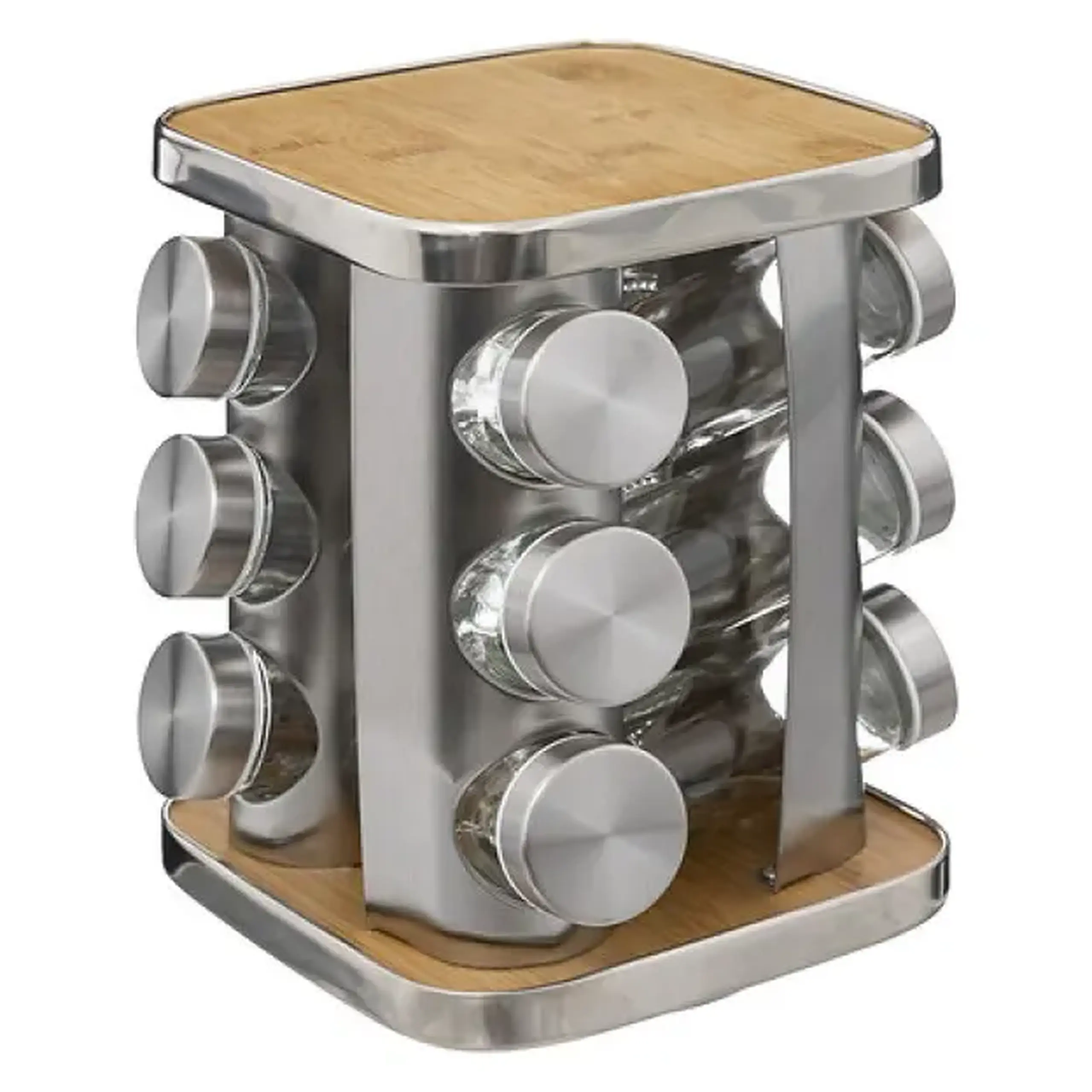 Set recipiente condimente cu suport