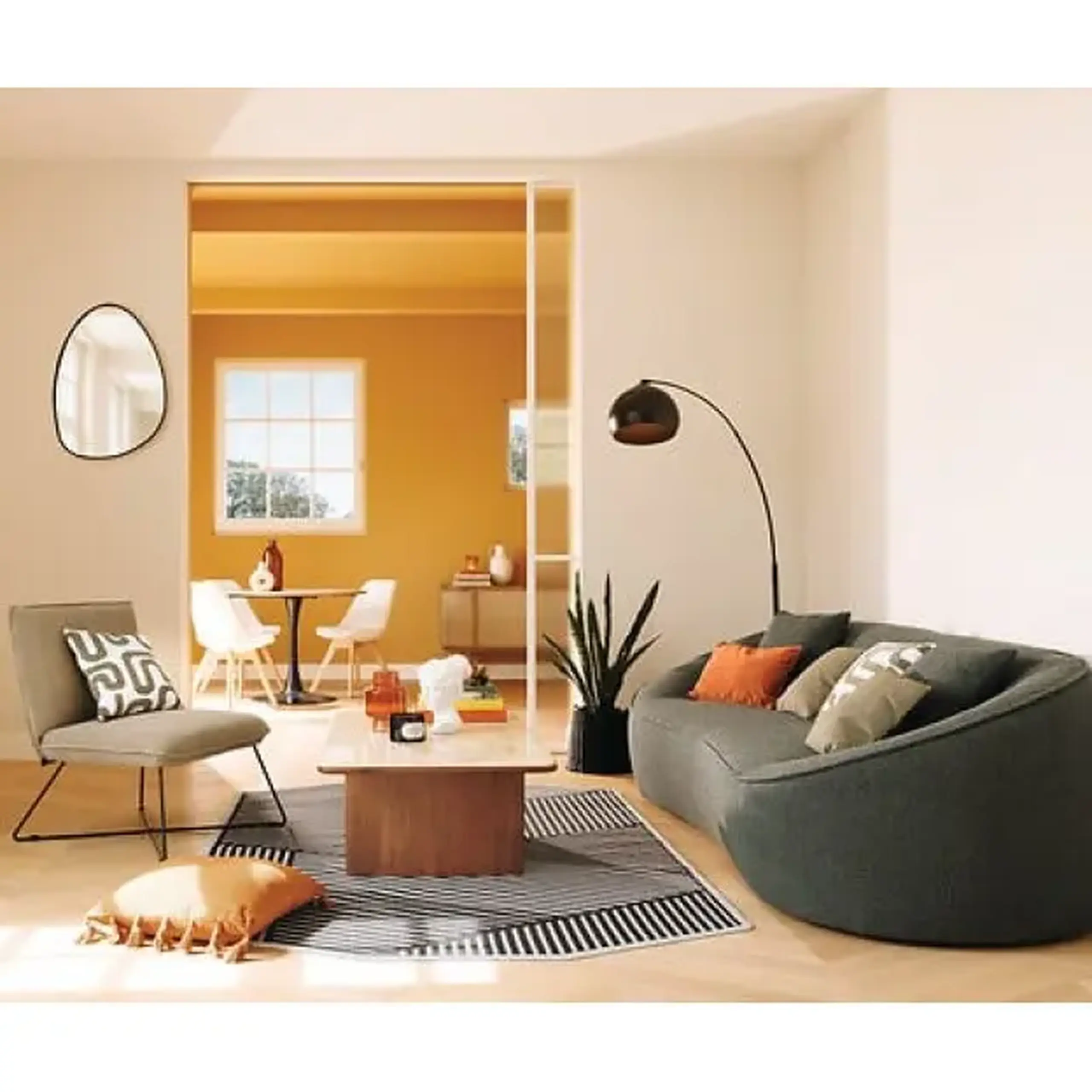 Lampa de podea cu arc HYTO H 177CM