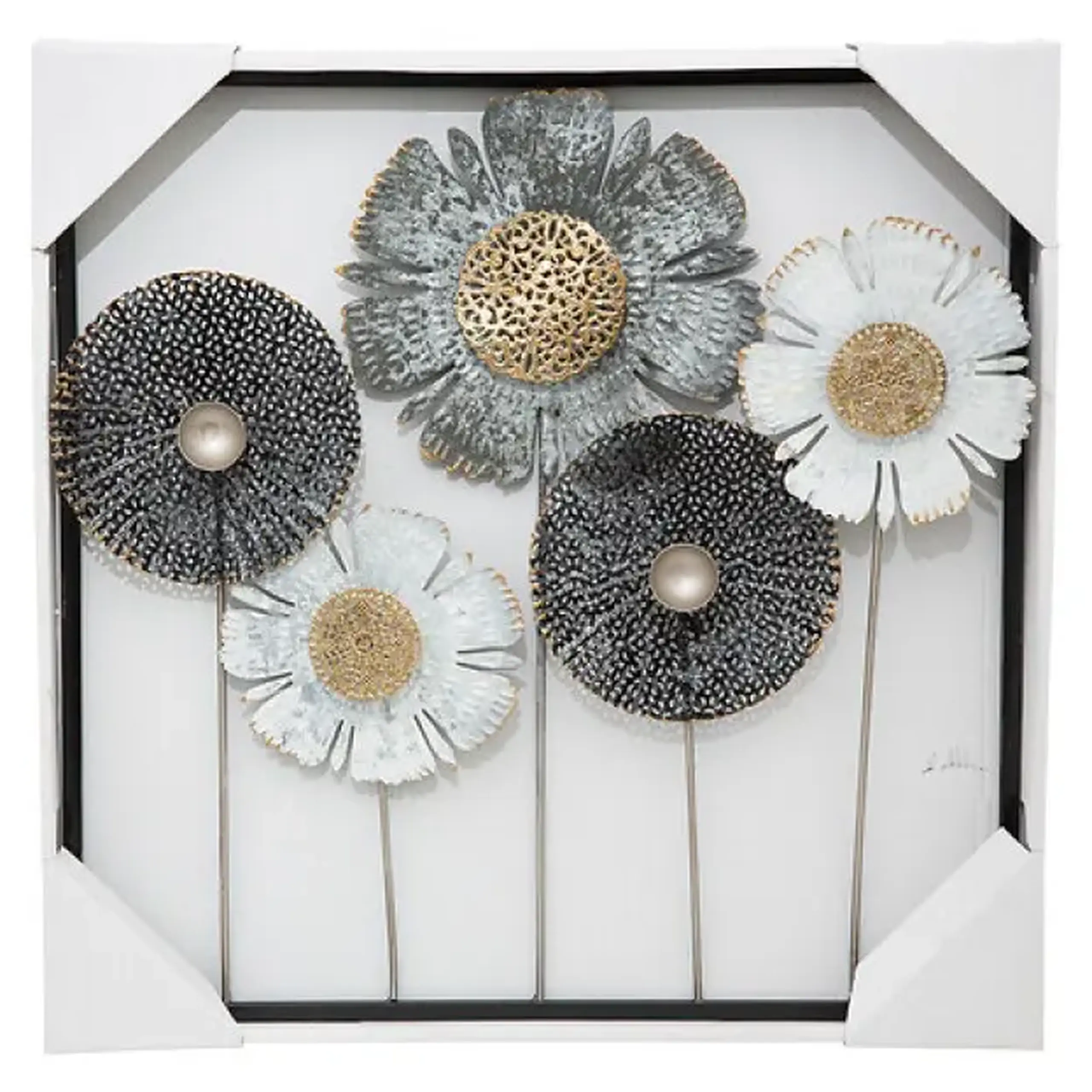 Decorațiune de perete FLOWER FIORE 50X50