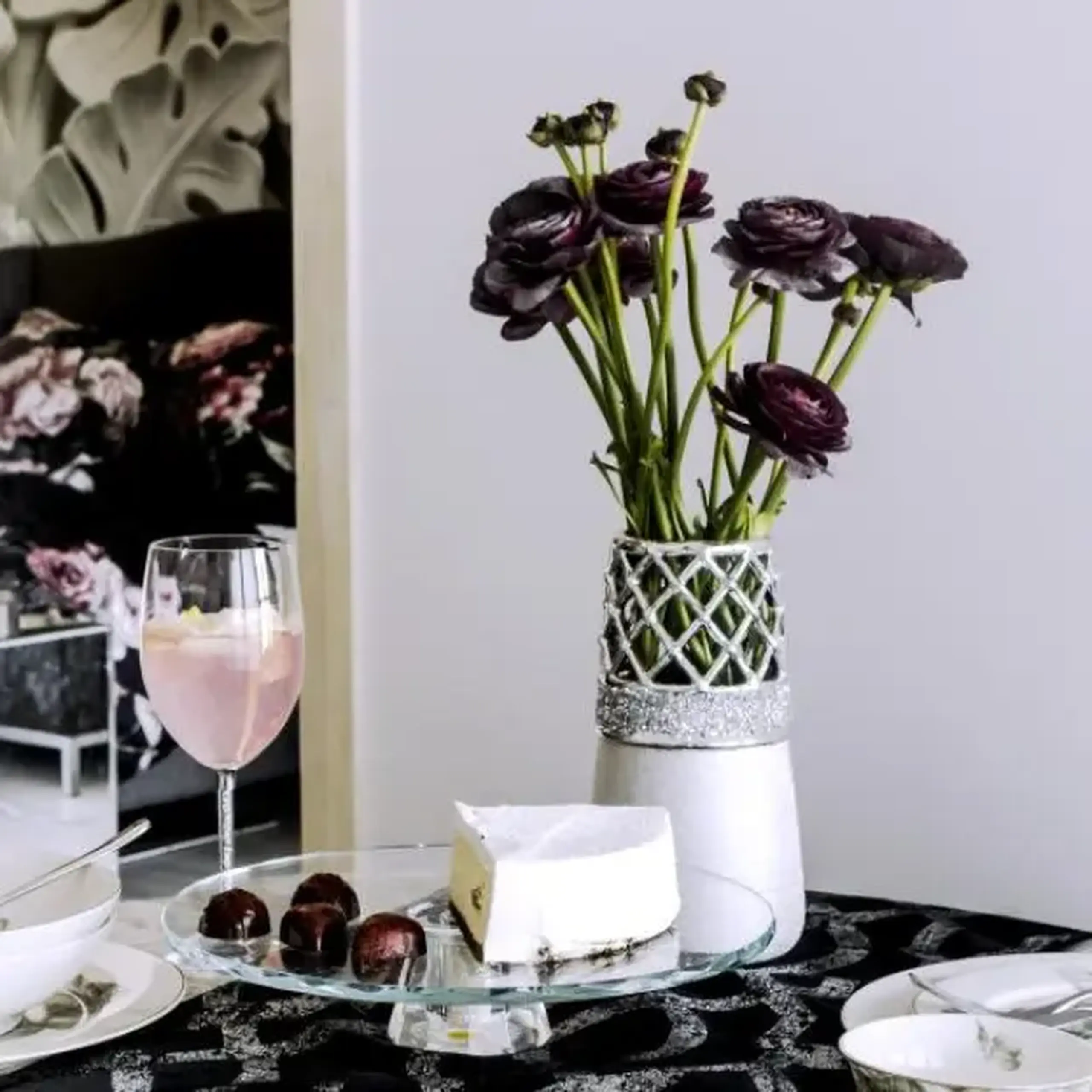 platou decorativ GLASSO