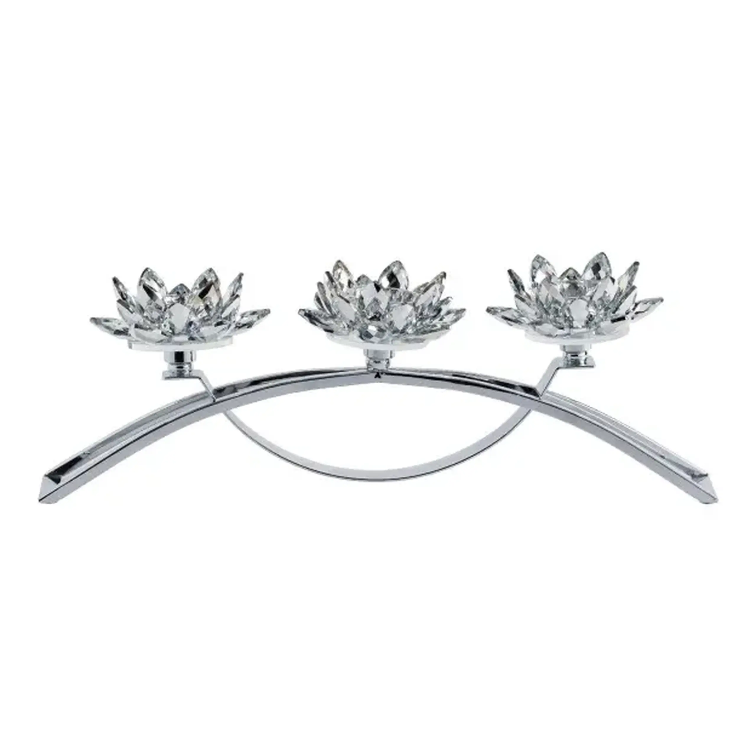 Suport lumânare CRISTAL SHINE TRIO