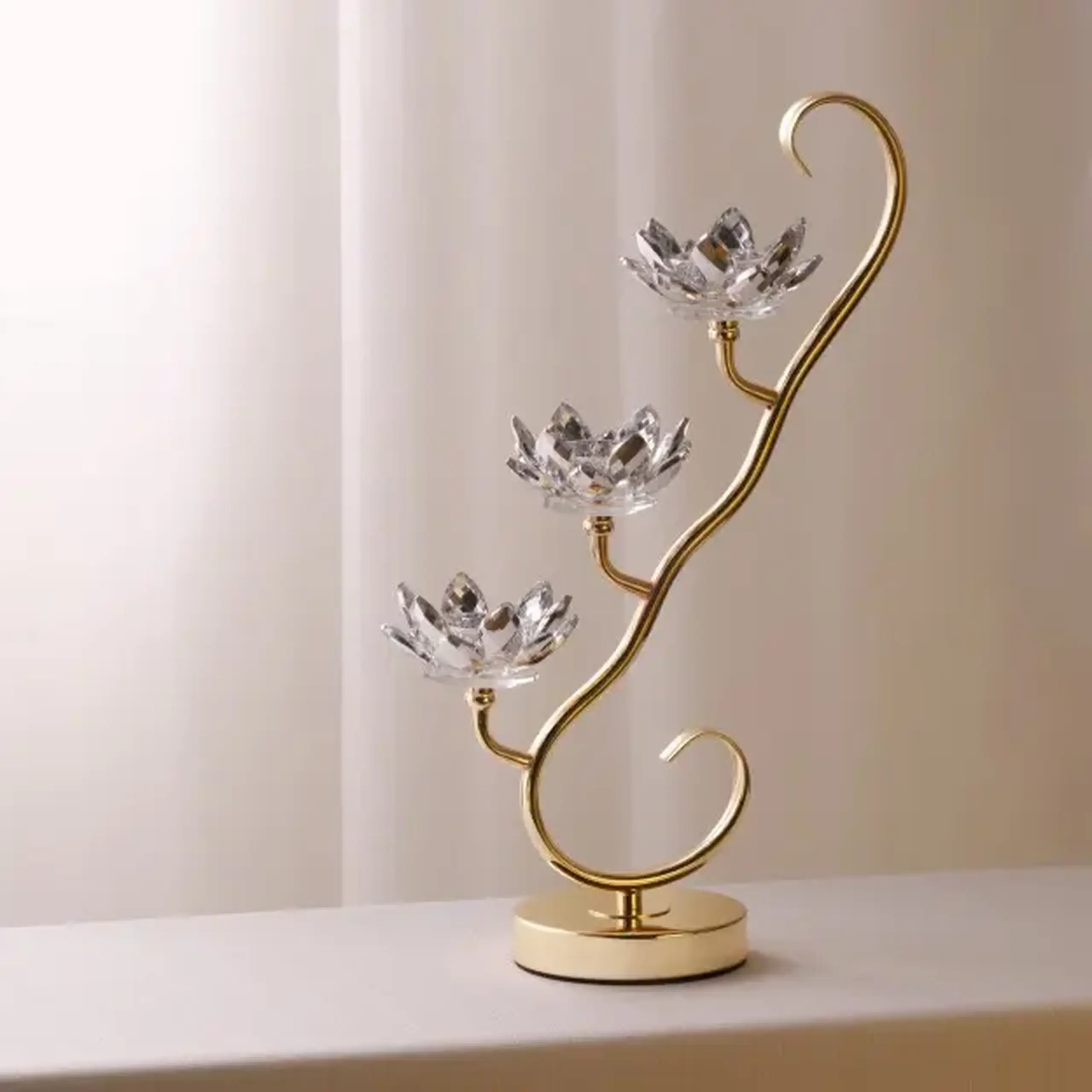 Suport lumânare CRISTAL SHINE TREE