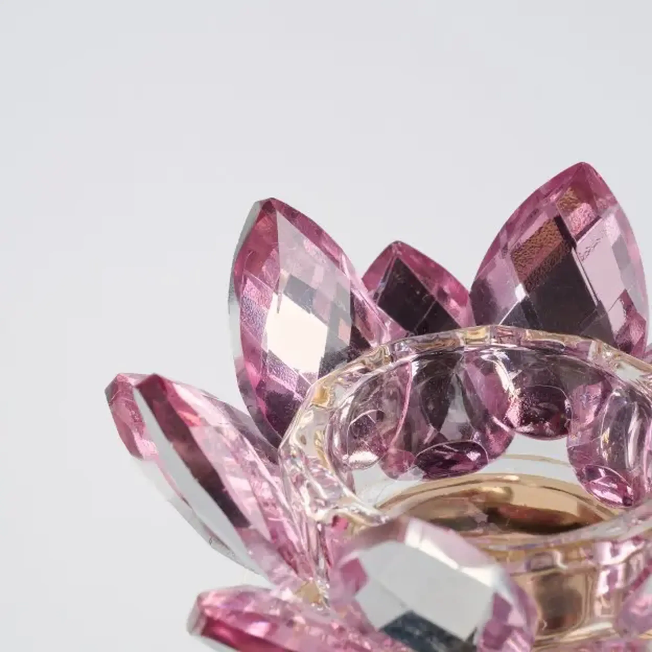 Suport lumânare CRISTAL SHINE LONG