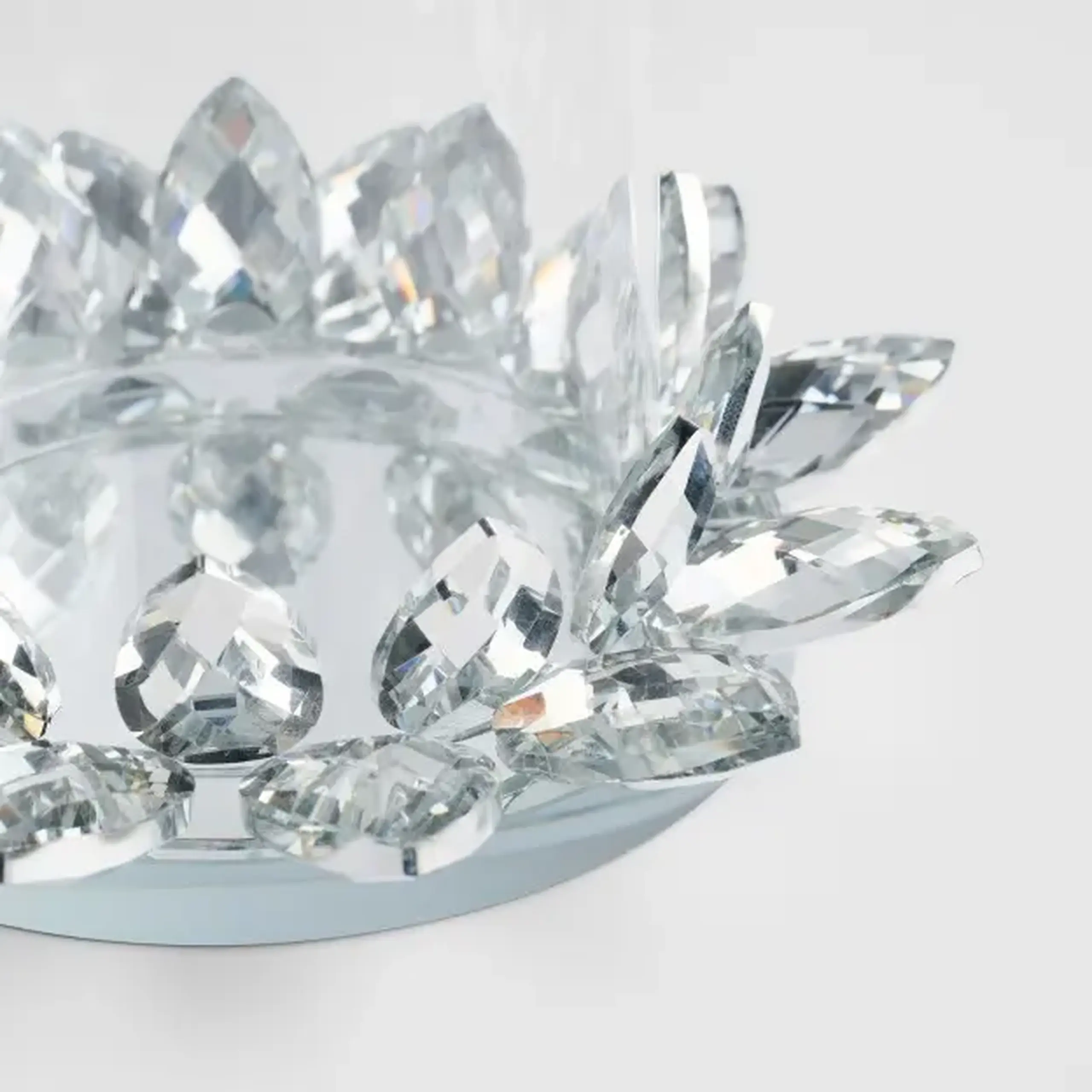 Suport lumânare CRISTAL SHINE GLASS