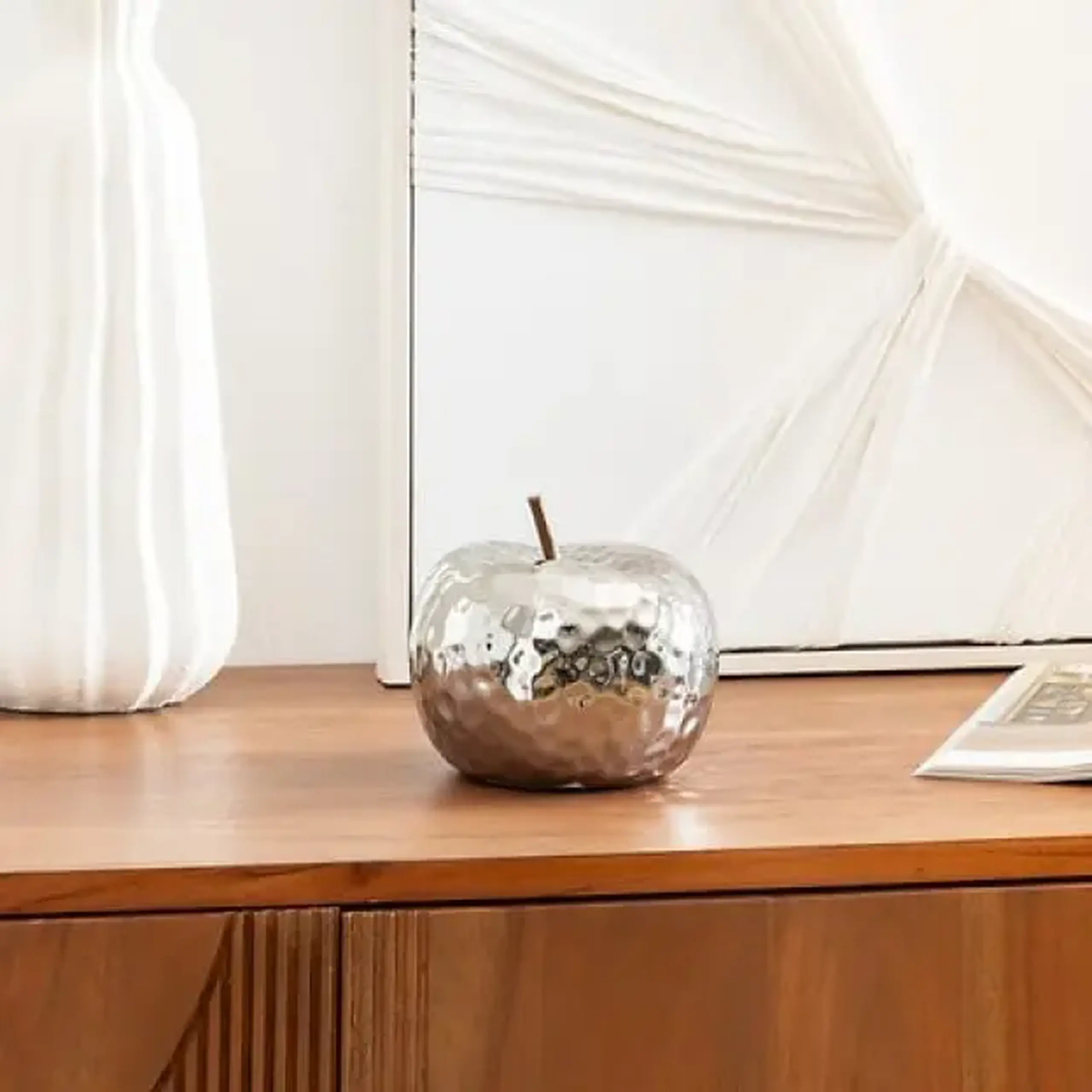 Figurină decorativă APPLE SIL H14