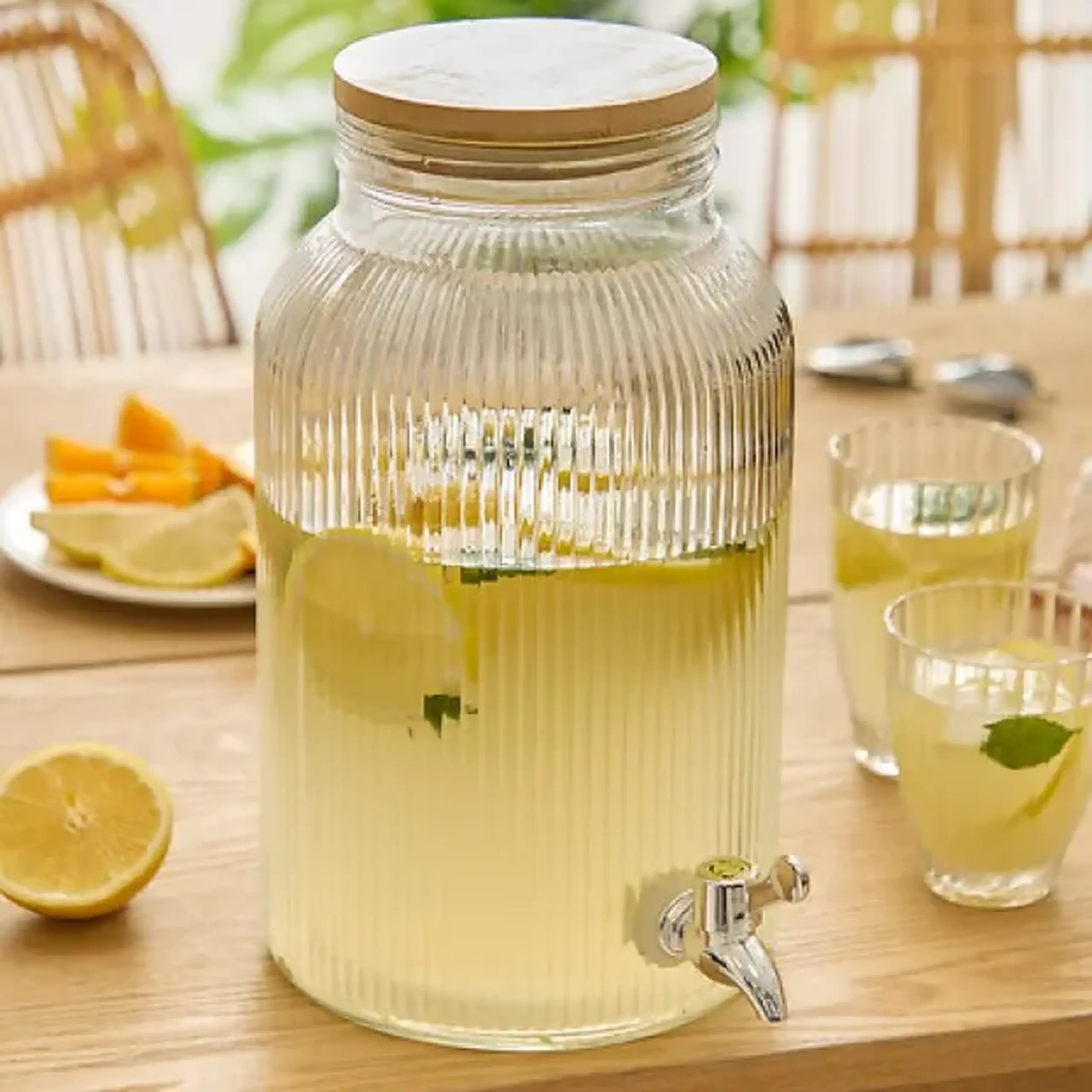 Dozator pentru băuturi Line 6 l, transparent