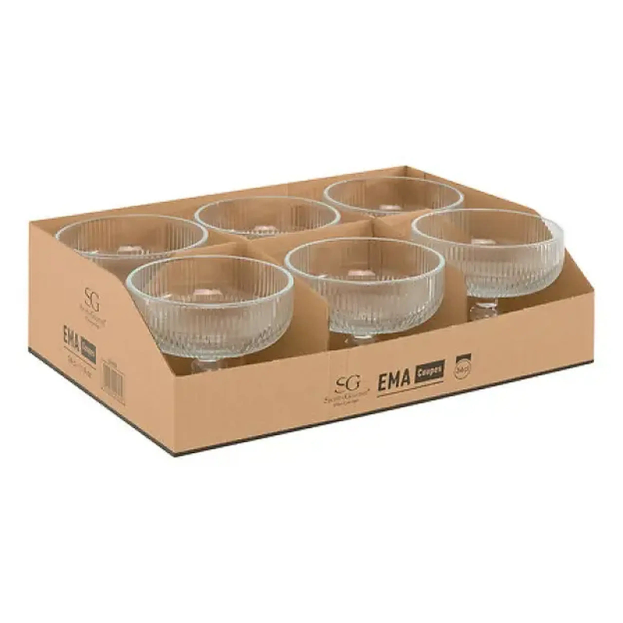Bol pentru înghețată Ema 34 cl, transparent