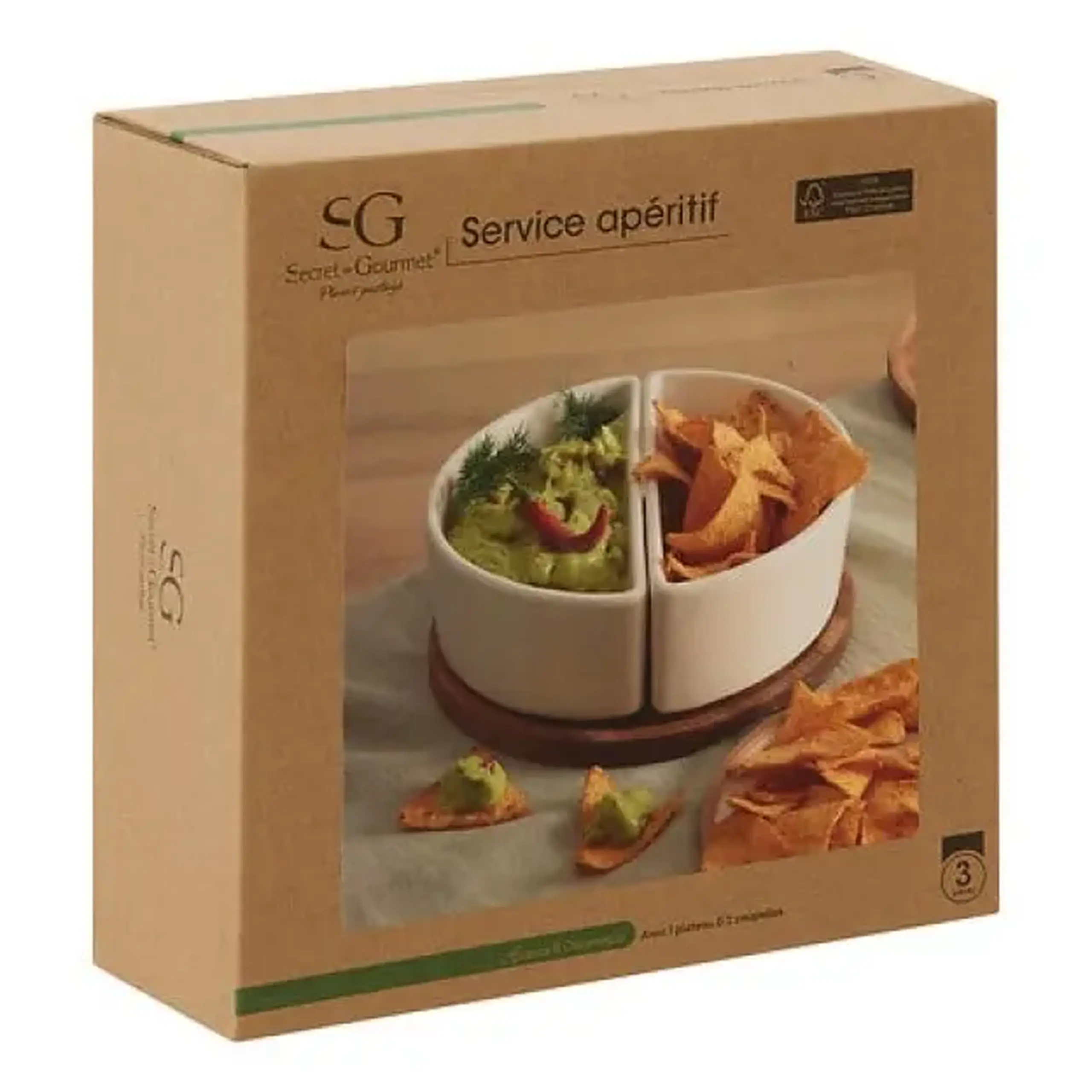 Set aperitiv ELEGANCE 3P