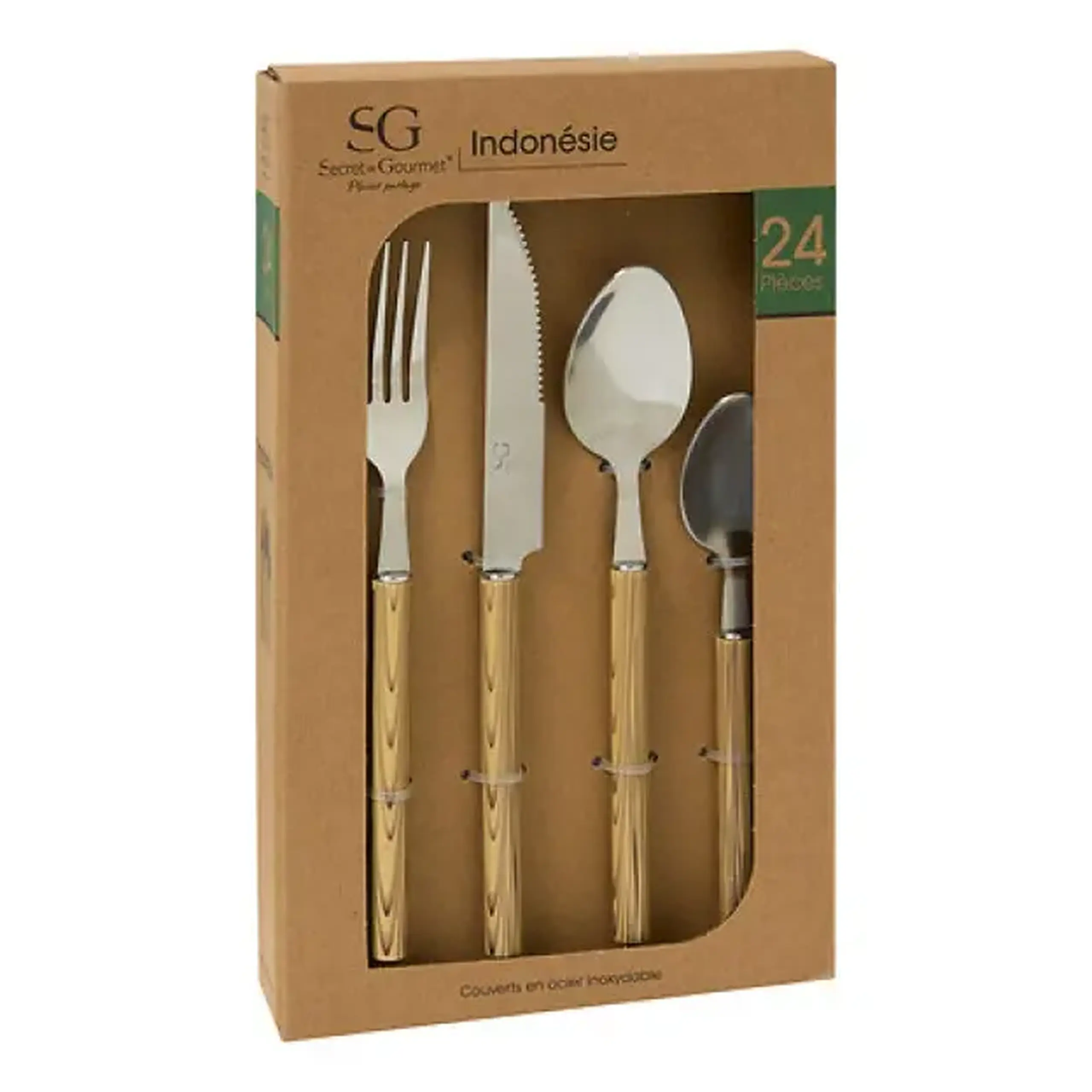 Set tacâmuri INDONESIE 24P