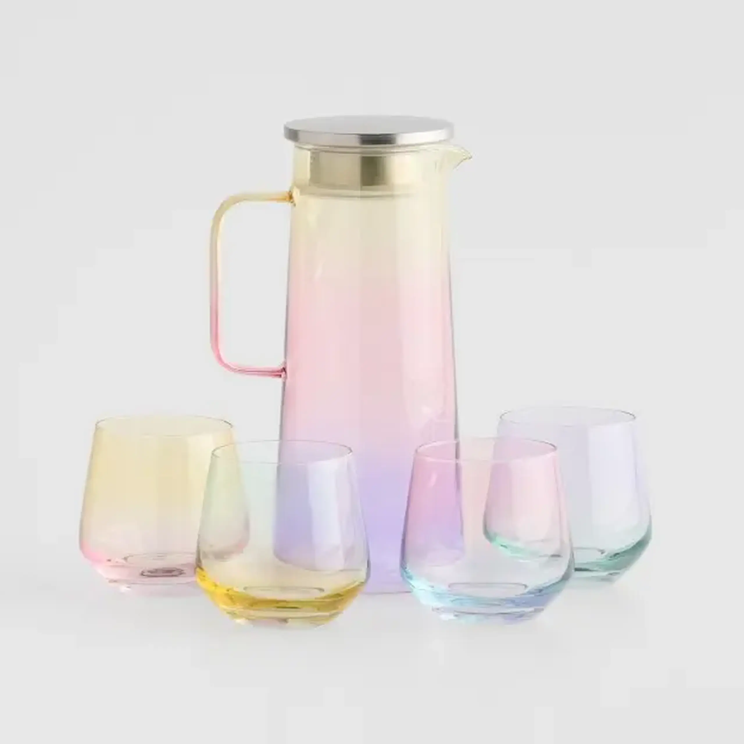 Set ceainic cu 4 pahare JARRA